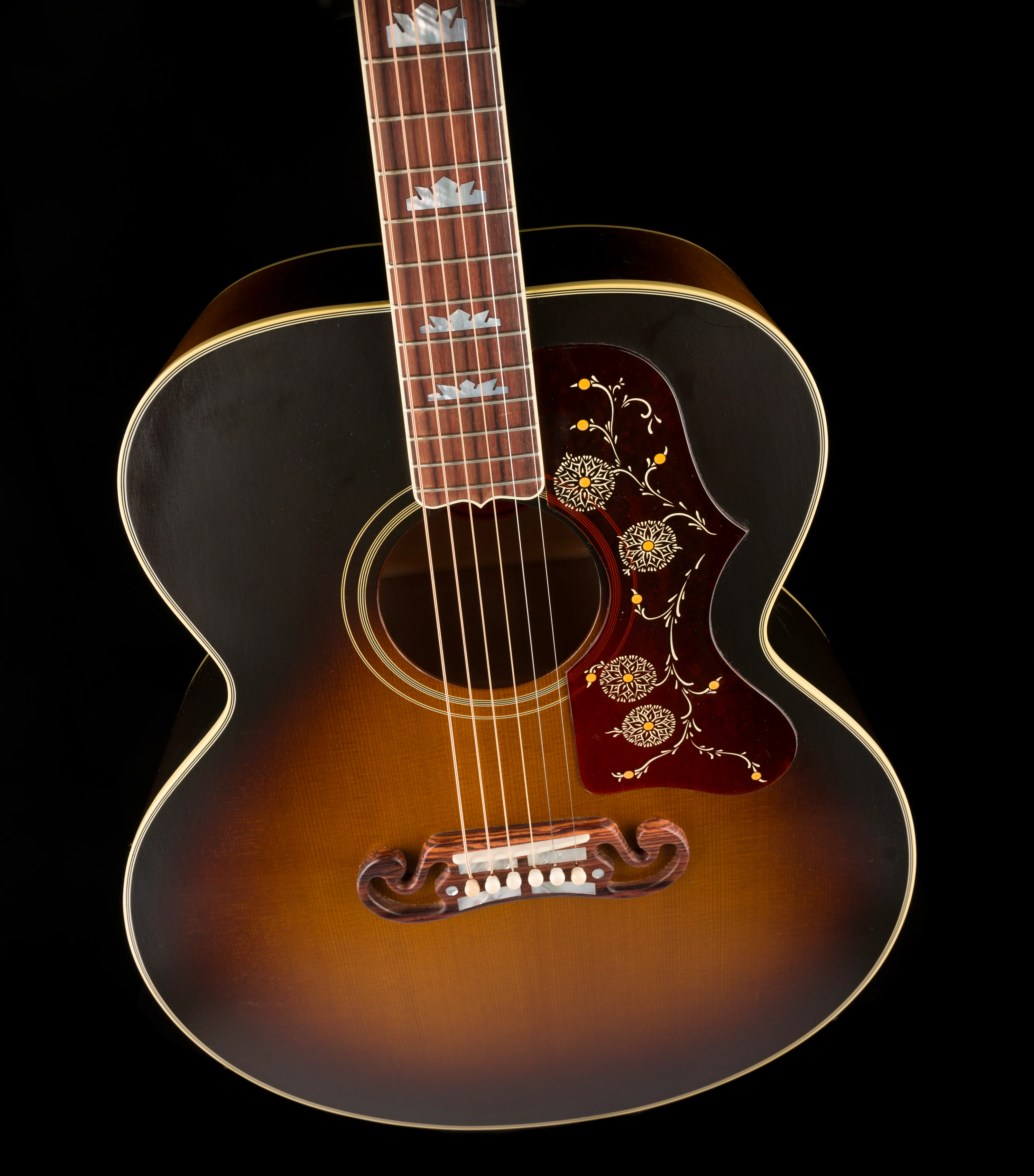Gibson Custom Shop 1957 SJ-200 Vintage Sunburst with Case - Image 5