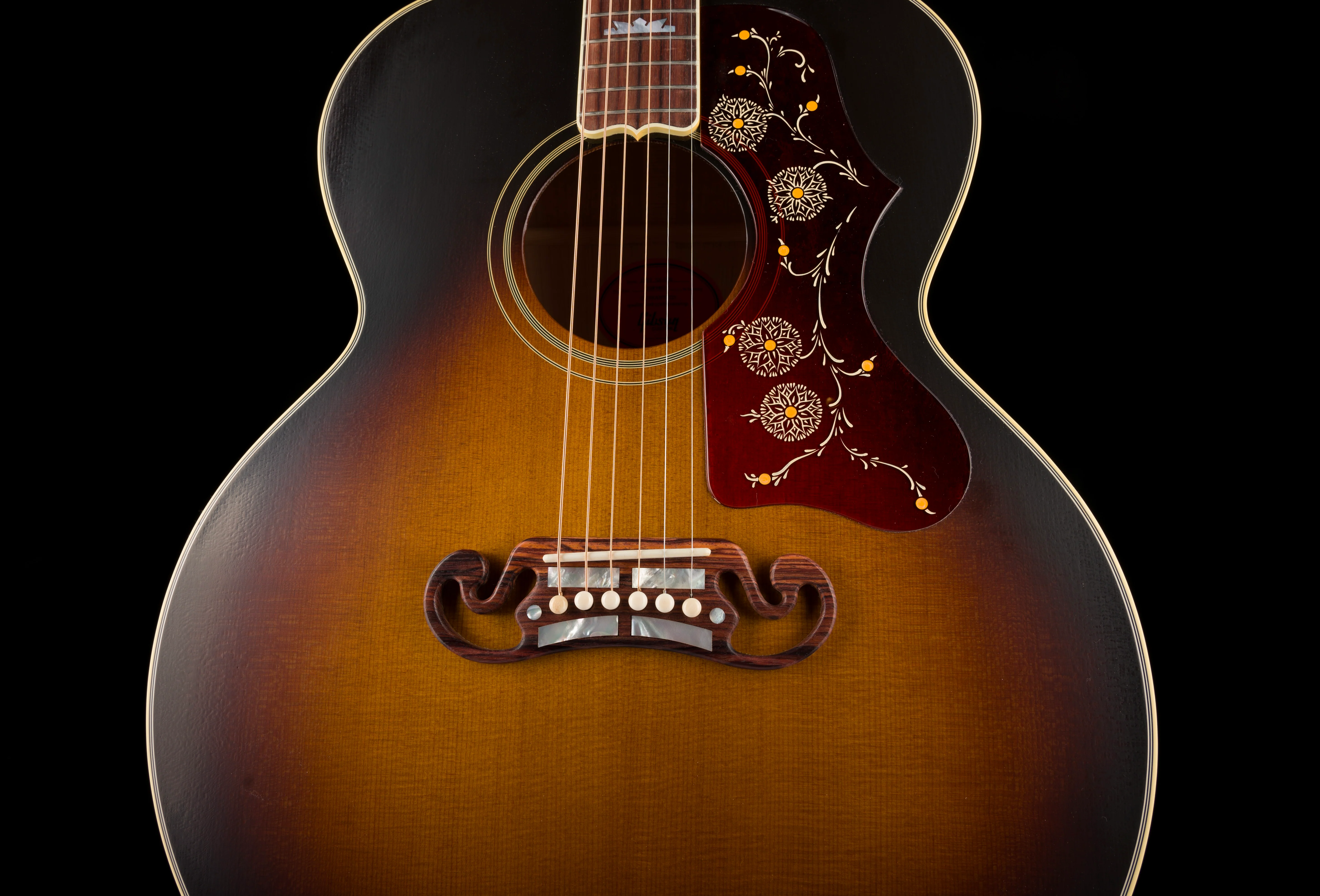 Gibson Custom Shop 1957 SJ-200 Vintage Sunburst with Case - Image 7