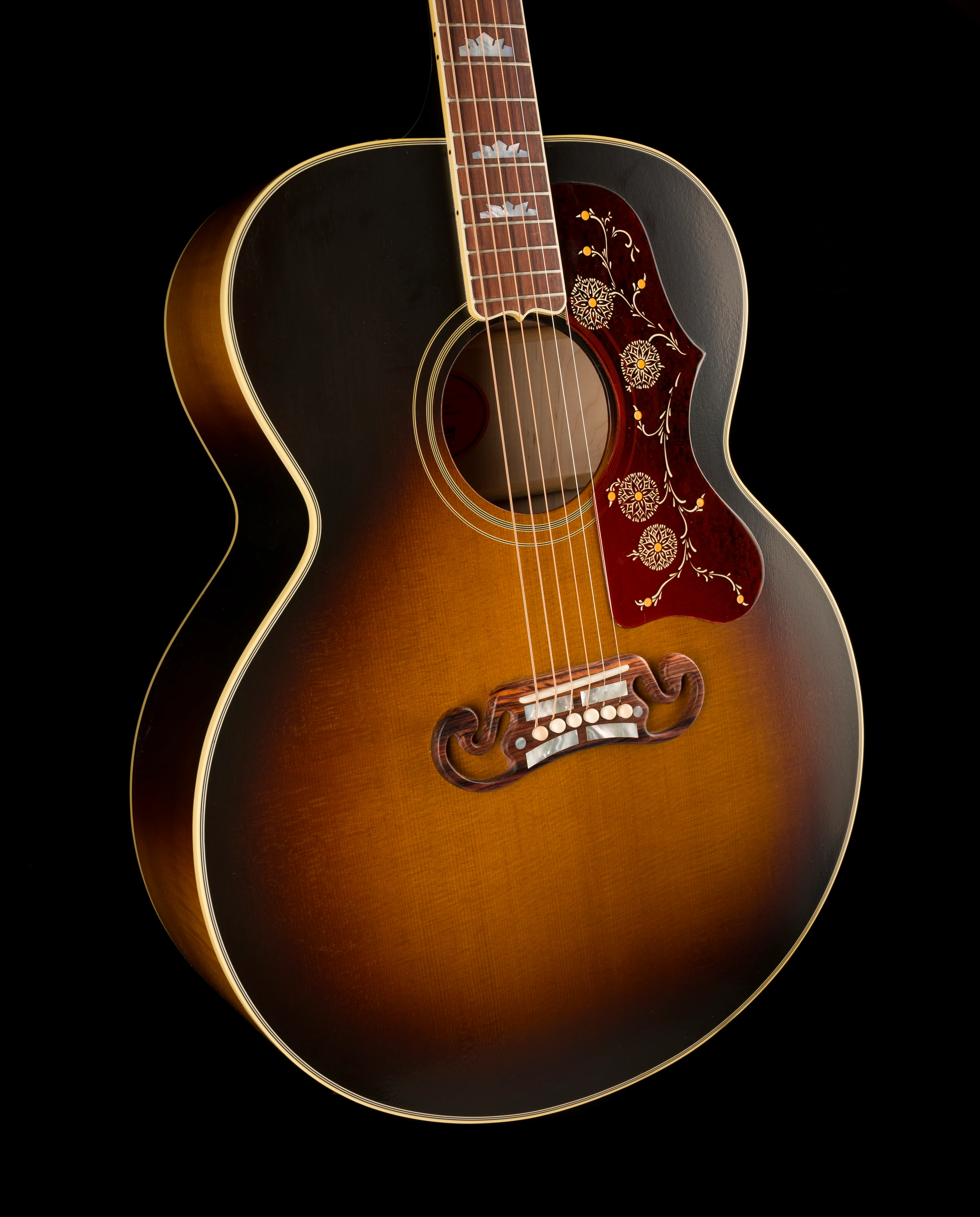 Gibson Custom Shop 1957 SJ-200 Vintage Sunburst with Case - Image 9
