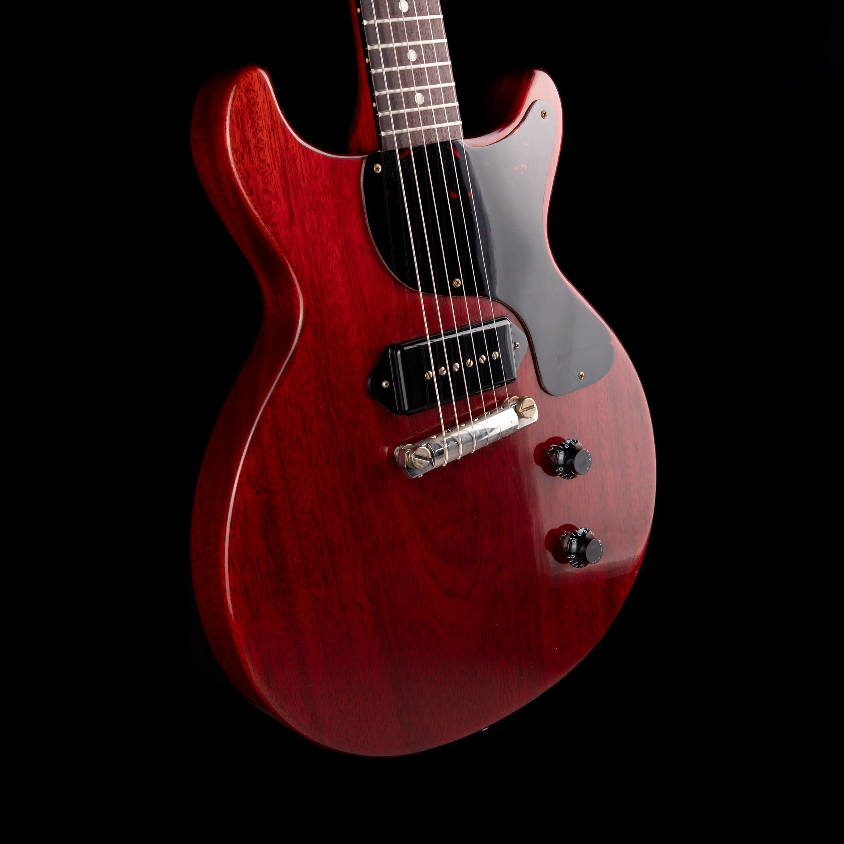 Gibson Custom Shop 1958 Les Paul Junior Double Cut Reissue Cherry Red with Case - Image 5