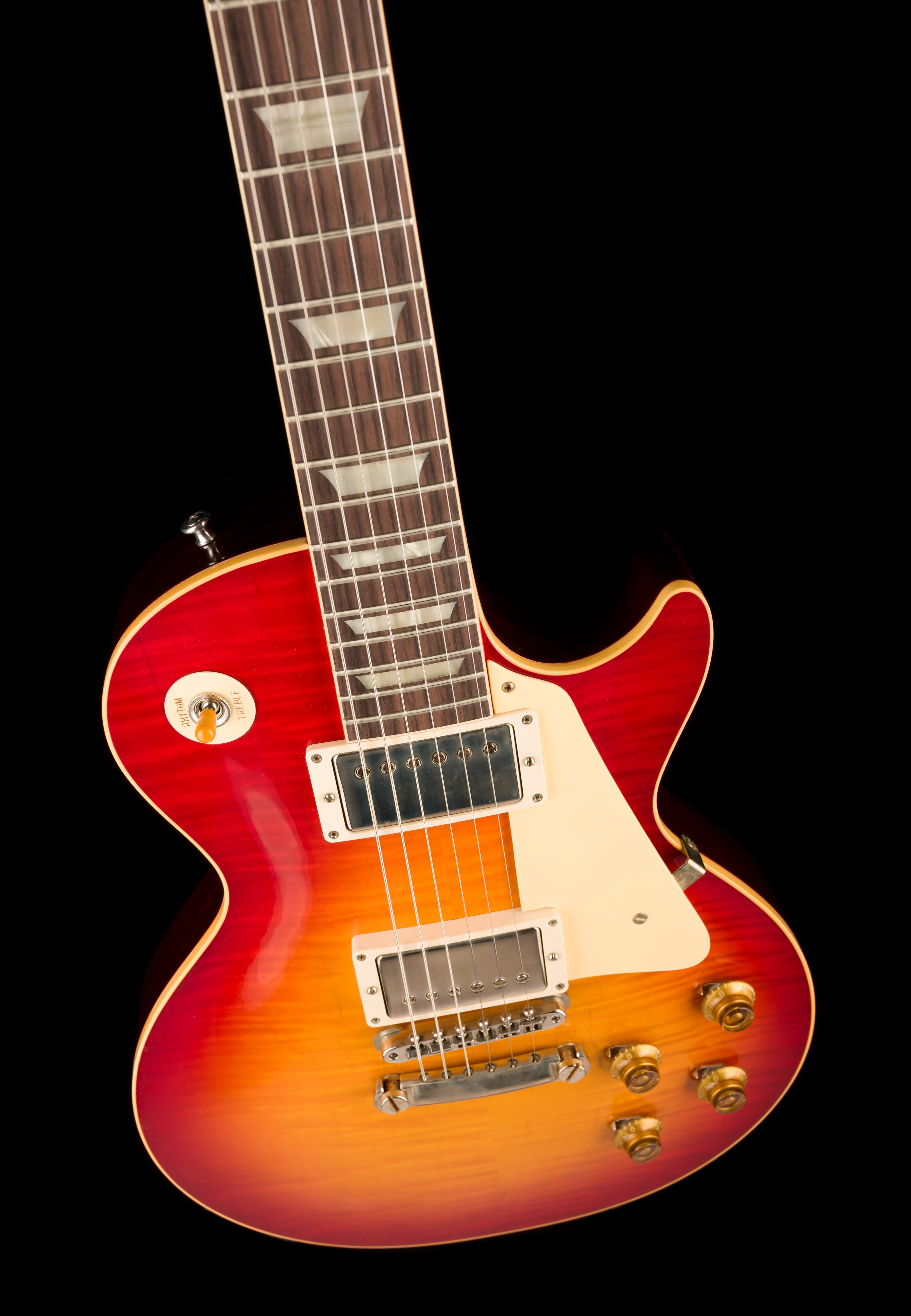 Gibson Custom Shop 1959 Les Paul Standard Reissue - Washed Cherry Sunburst - Image 4