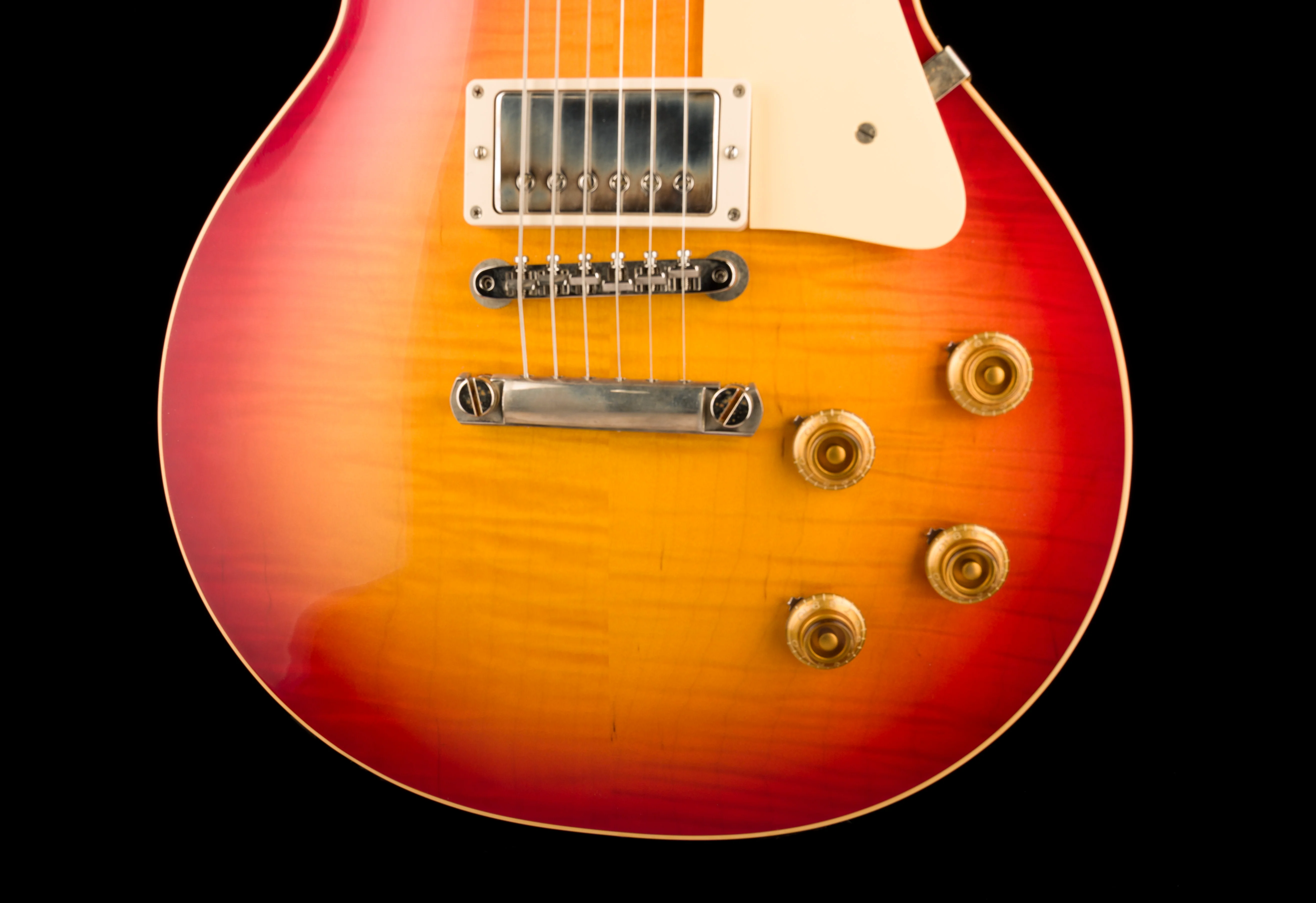 Gibson Custom Shop 1959 Les Paul Standard Reissue - Washed Cherry Sunburst - Image 5