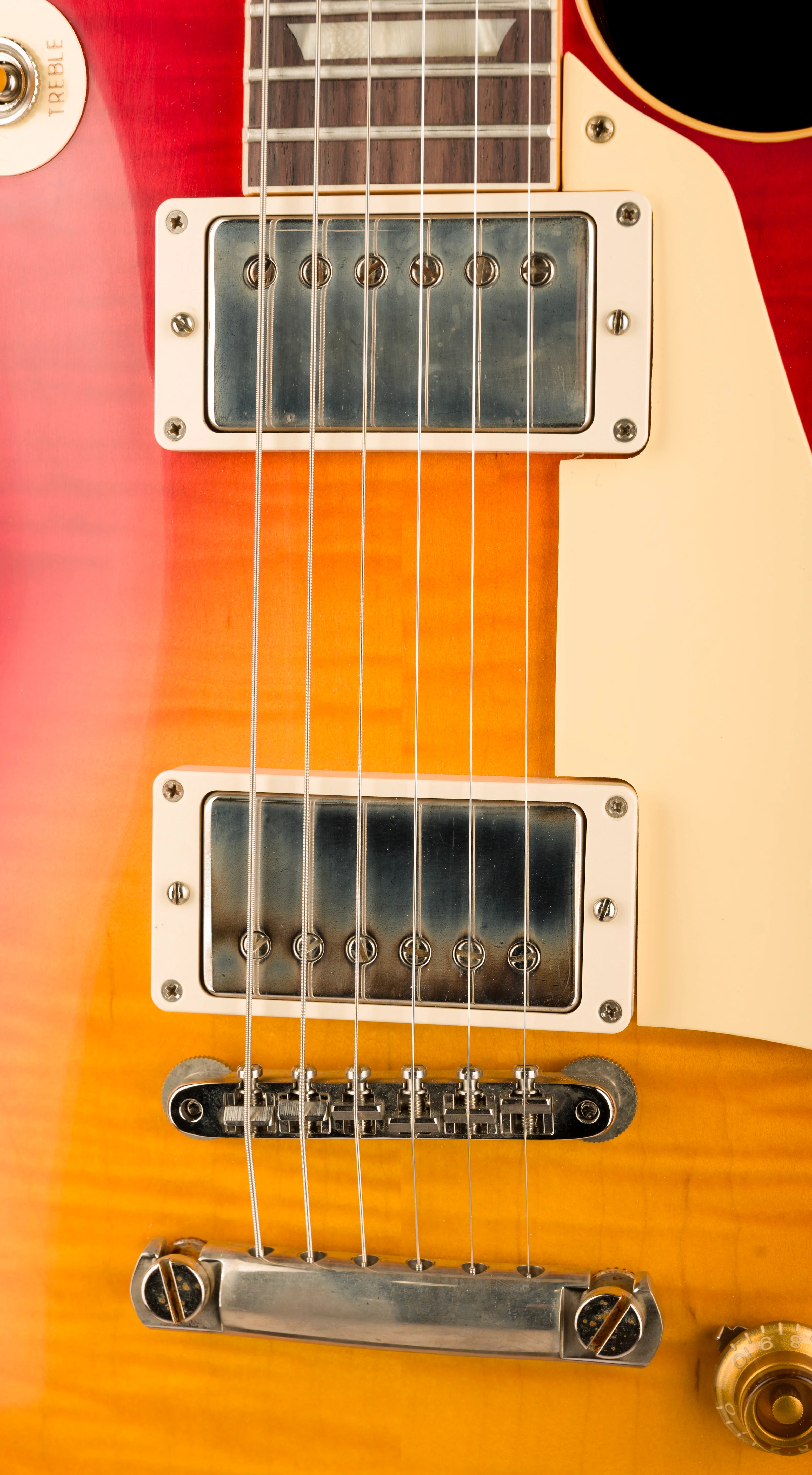 Gibson Custom Shop 1959 Les Paul Standard Reissue - Washed Cherry Sunburst - Image 7