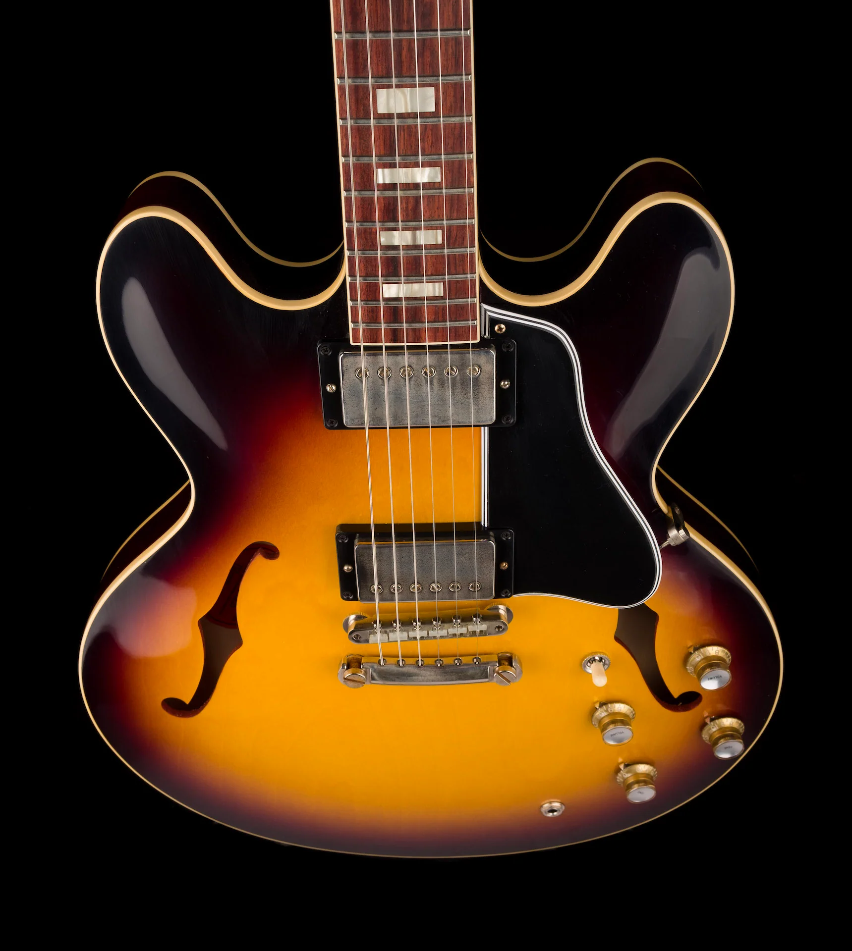 Gibson Custom Shop 1964 ES-335 Reissue VOS Vintage Burst With Case - Image 4