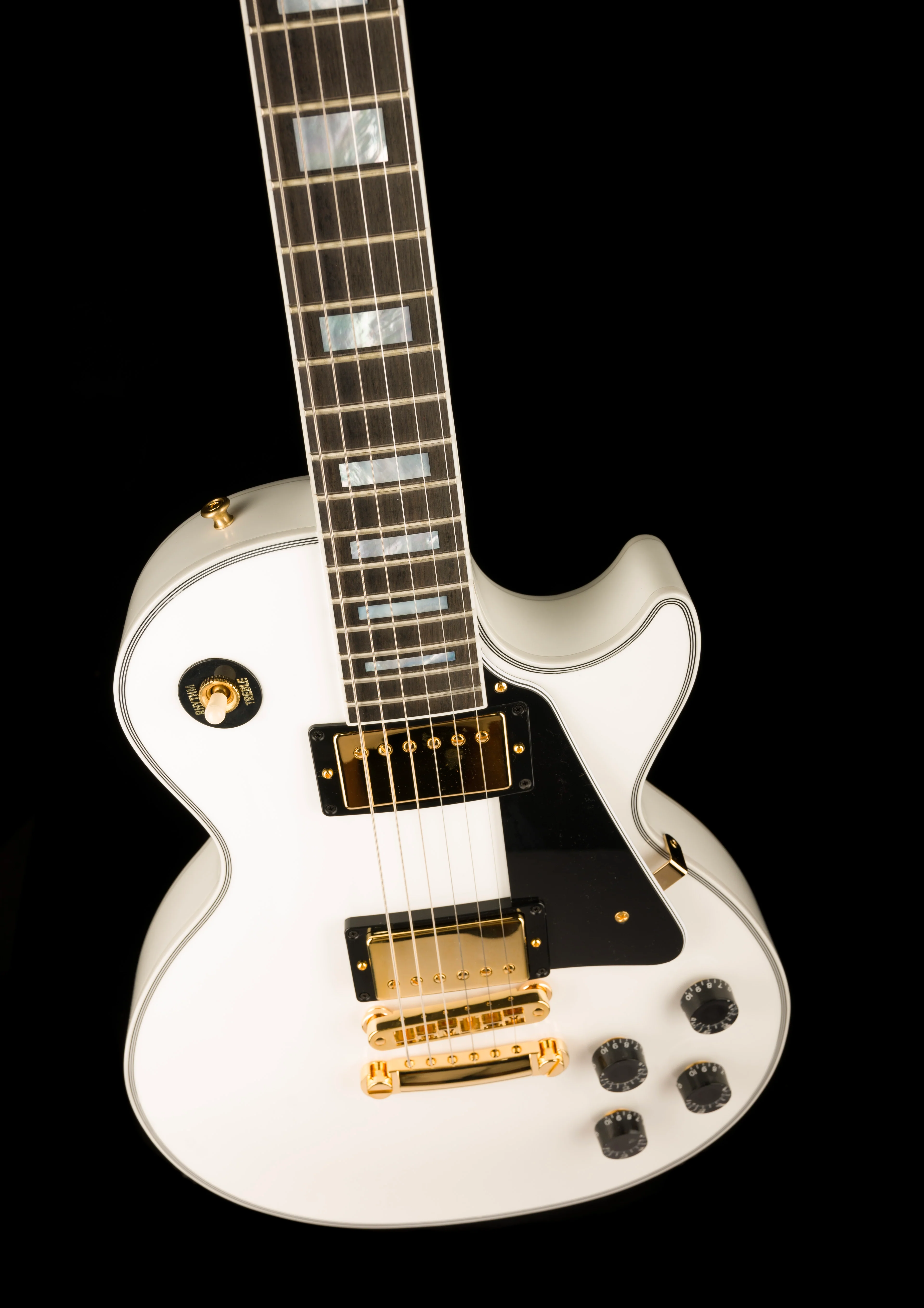Gibson Custom Shop Les Paul Custom Alpine White - Image 4