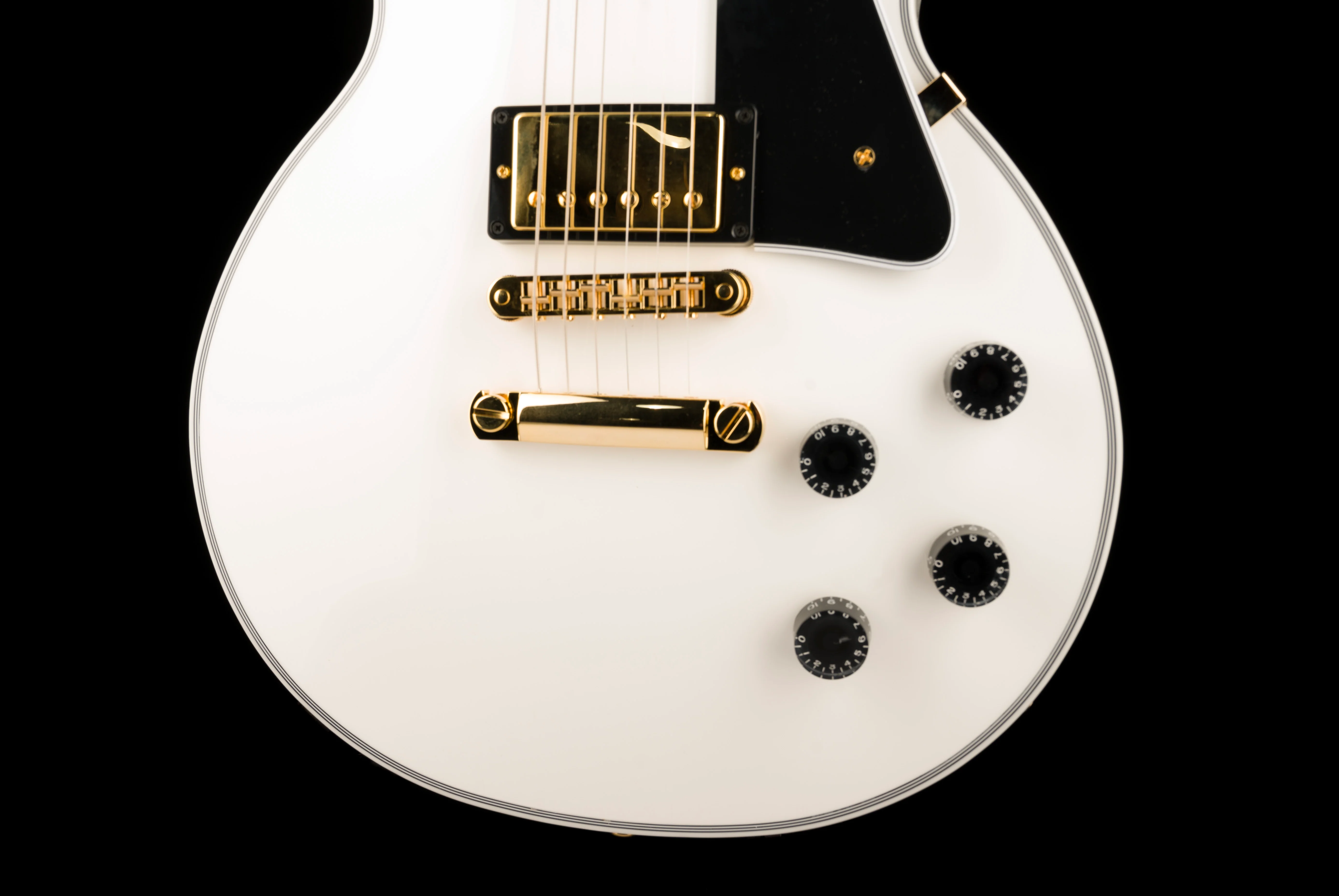 Gibson Custom Shop Les Paul Custom Alpine White - Image 5