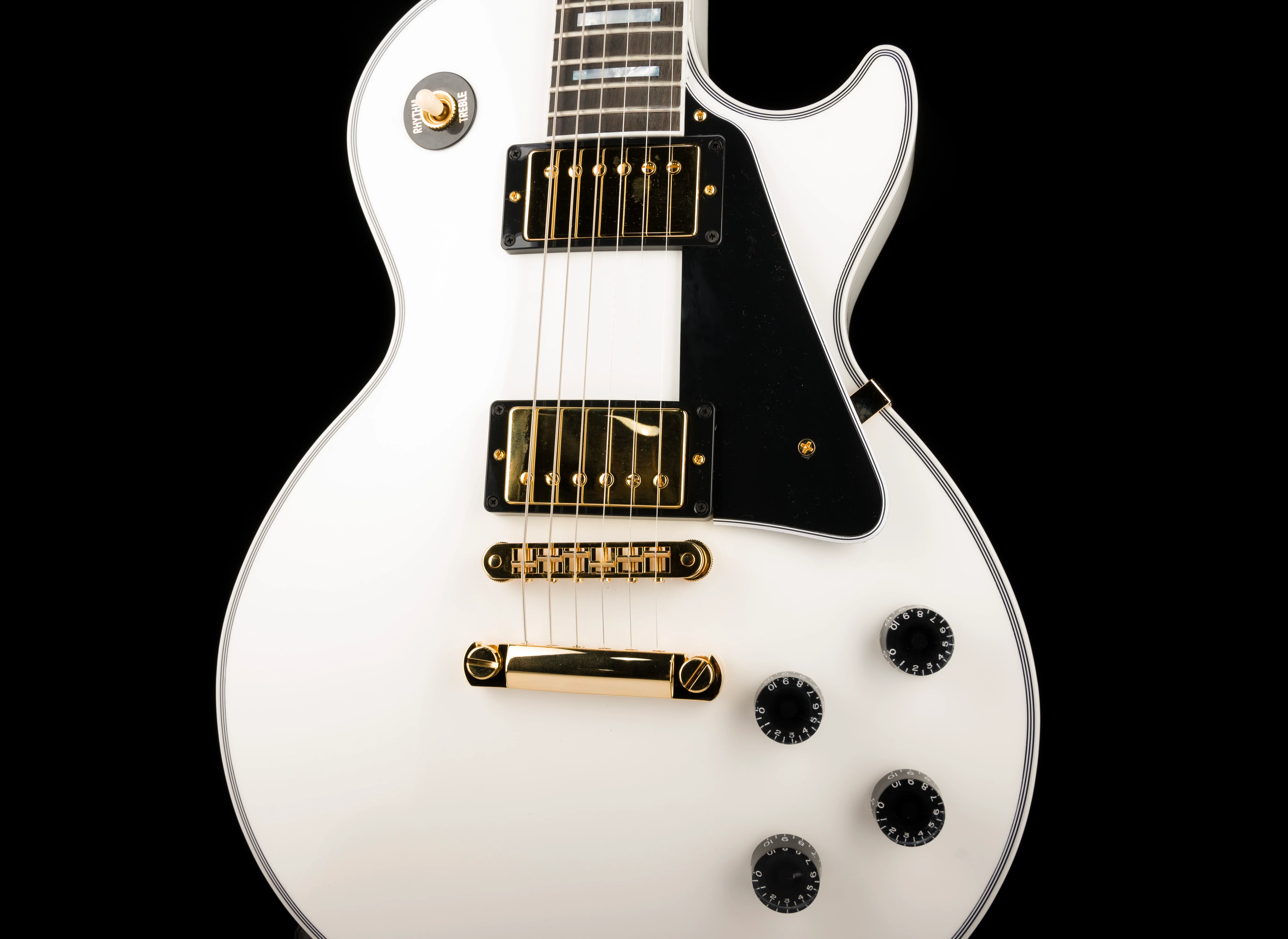 Gibson Custom Shop Les Paul Custom Alpine White - Image 6