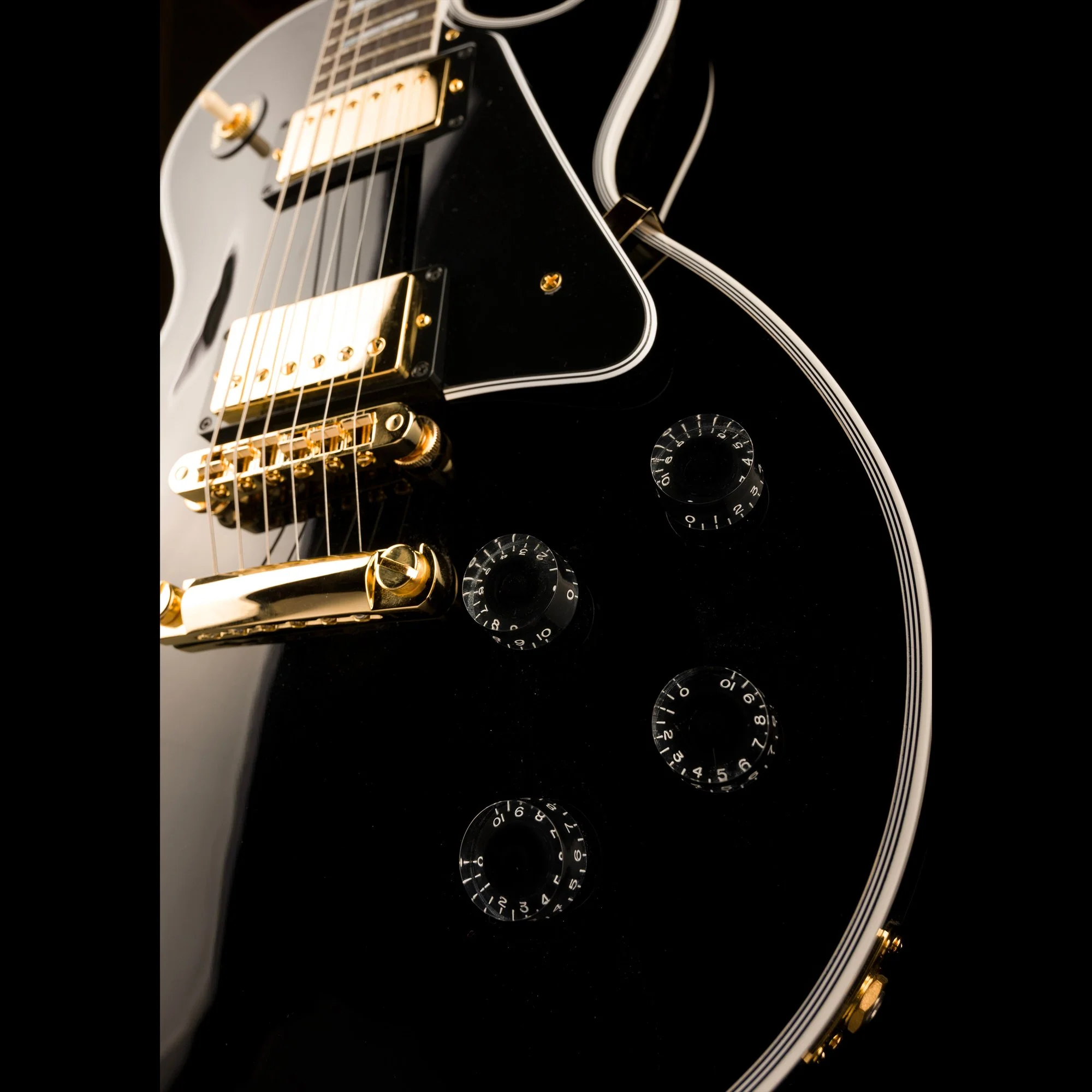Gibson Custom Shop Les Paul Custom Gloss Ebony with Case - Image 8