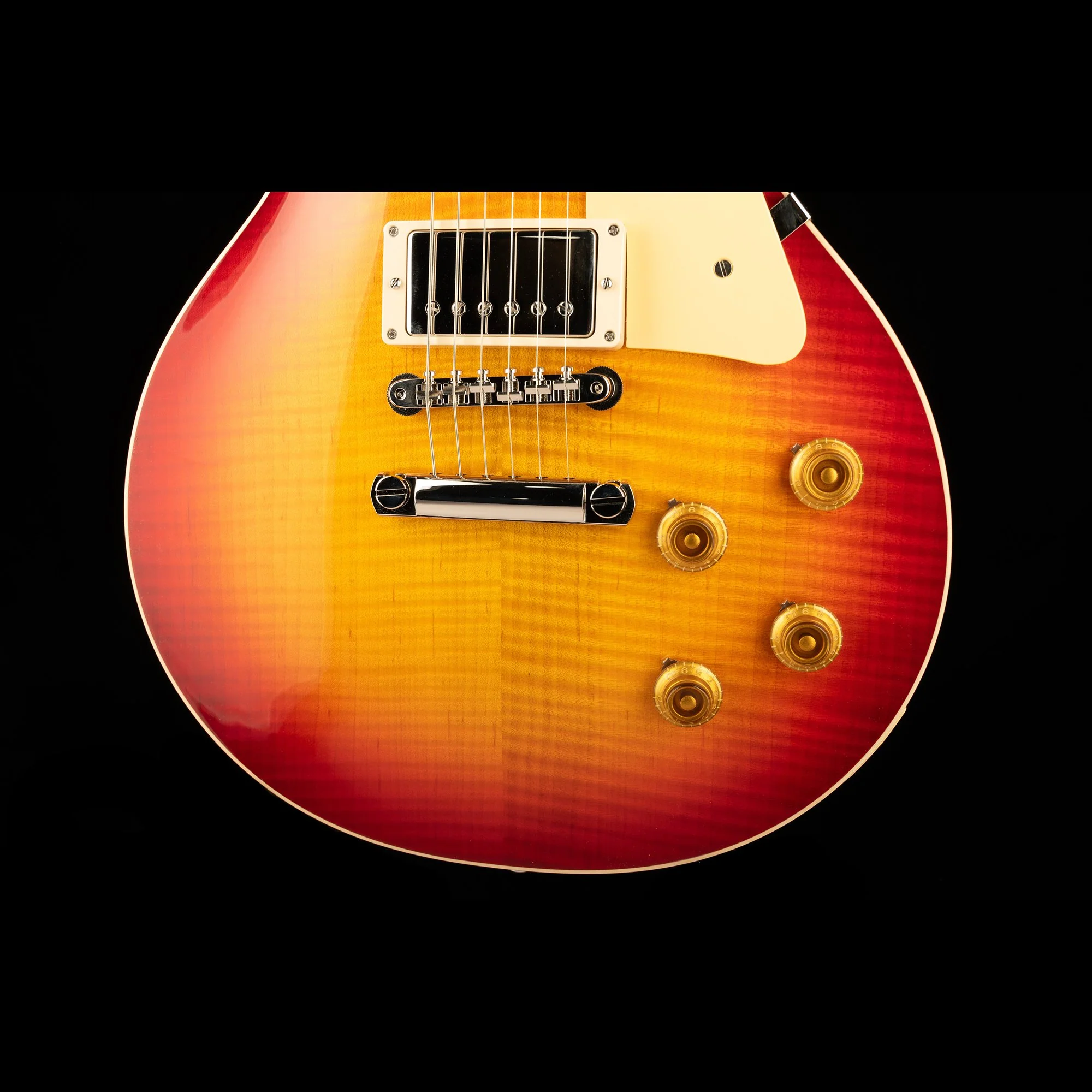 Gibson Custom Shop Made 2 Measure 1959 Les Paul Standard Gloss Vintage Cherry Sunburst - Image 5
