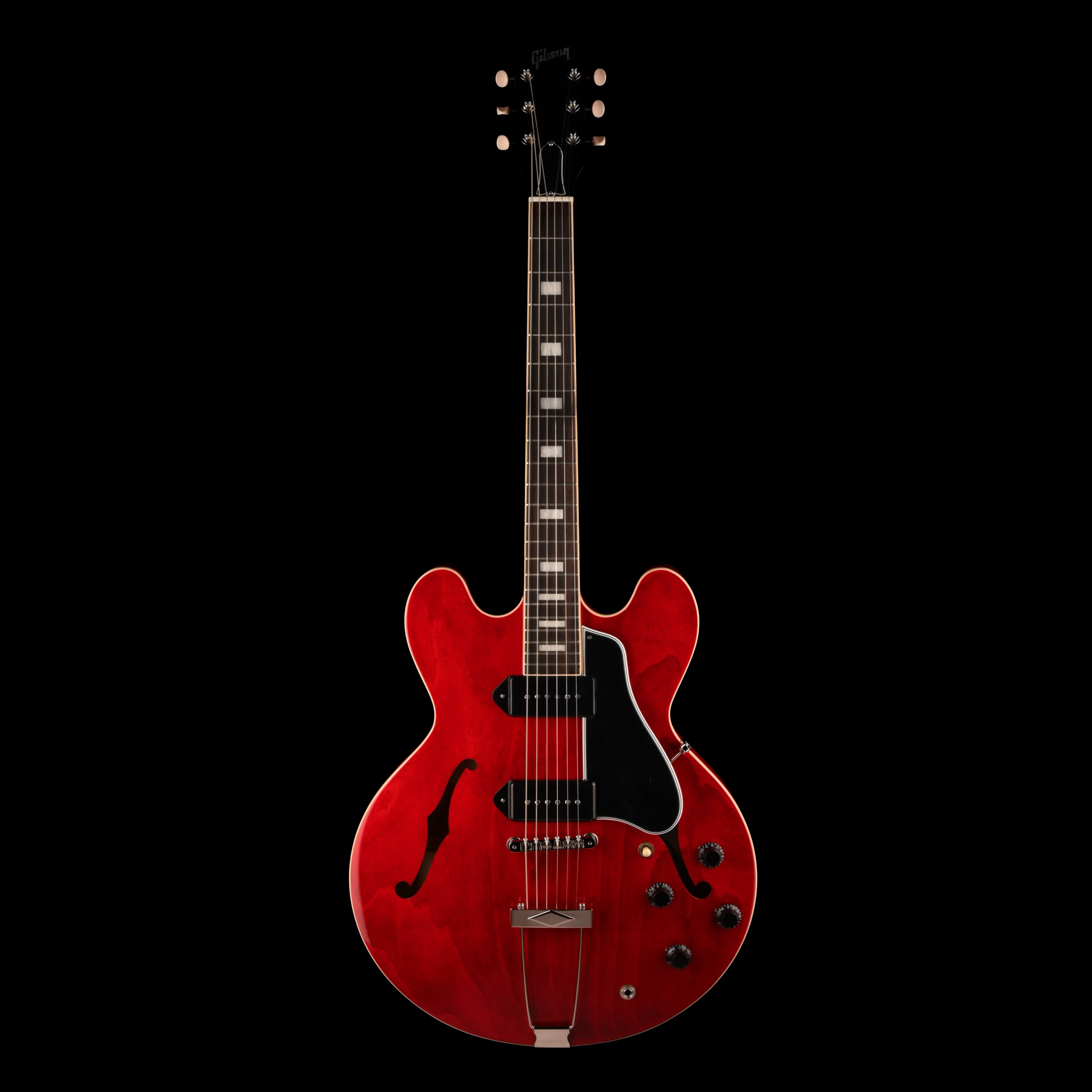 Gibson ES-330 Sixties Reissue Cherry with Case - Image 4