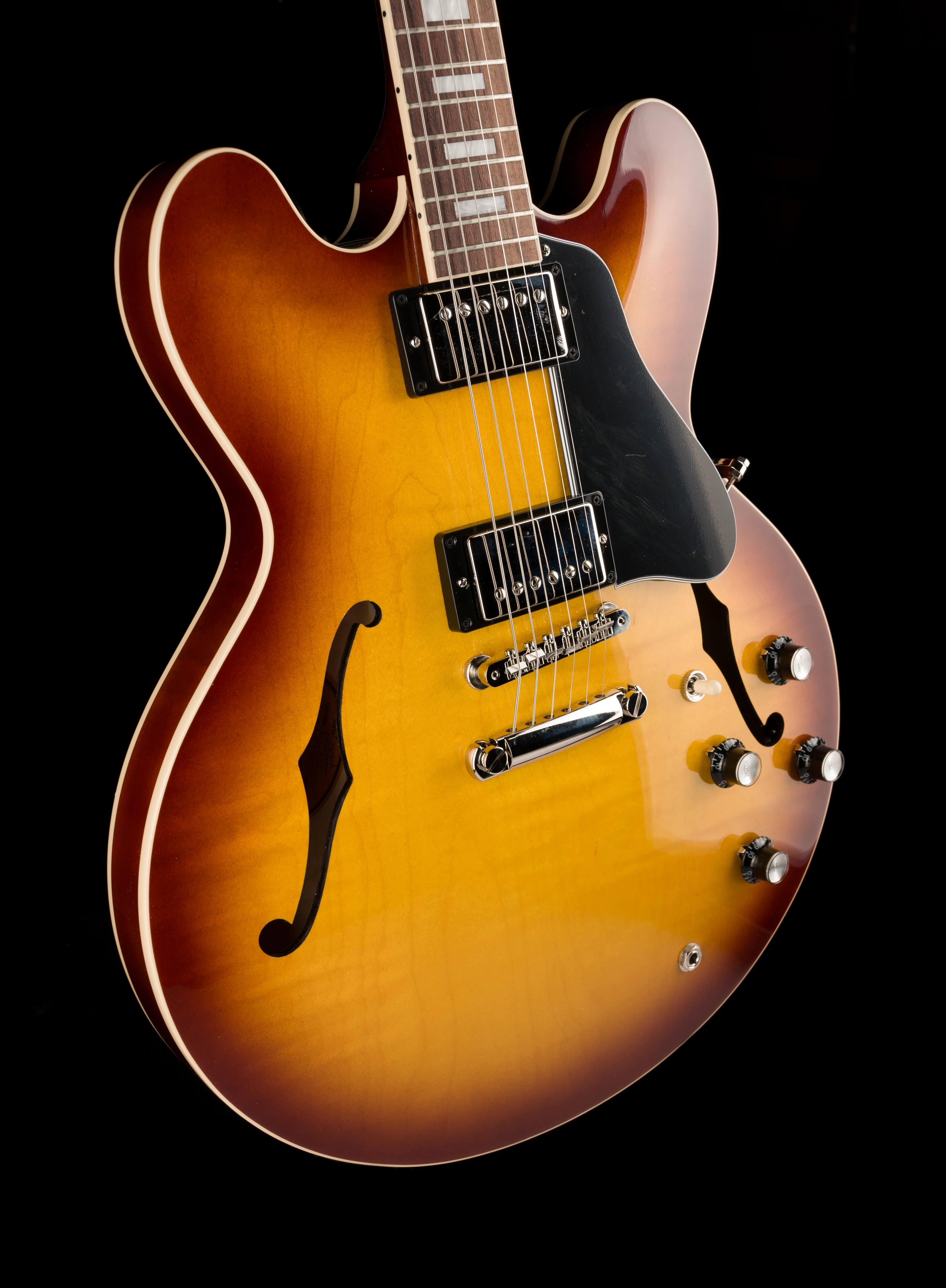 Gibson ES-335 Figured Iced Tea with Case - Image 10