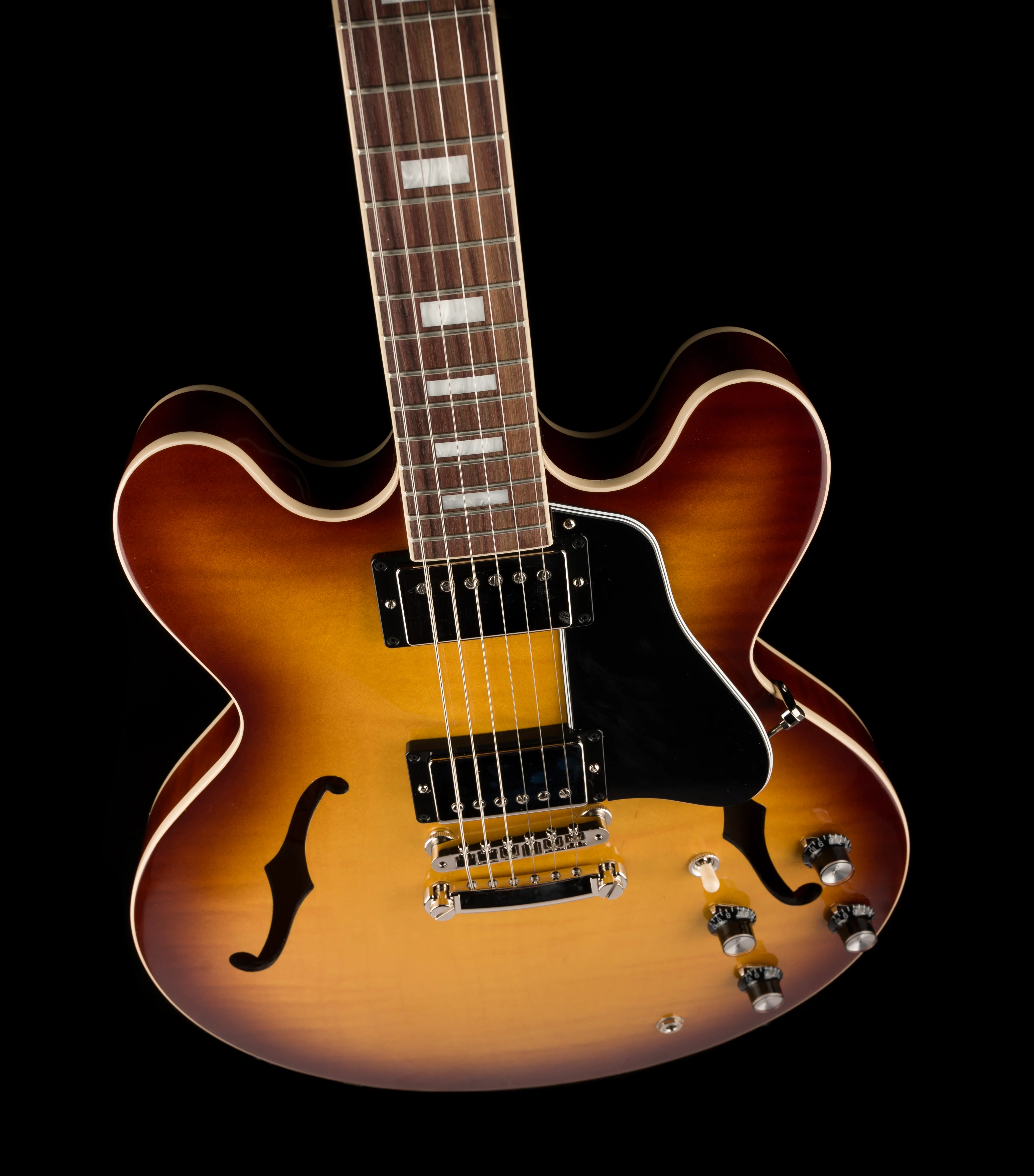 Gibson ES-335 Figured Iced Tea with Case - Image 4