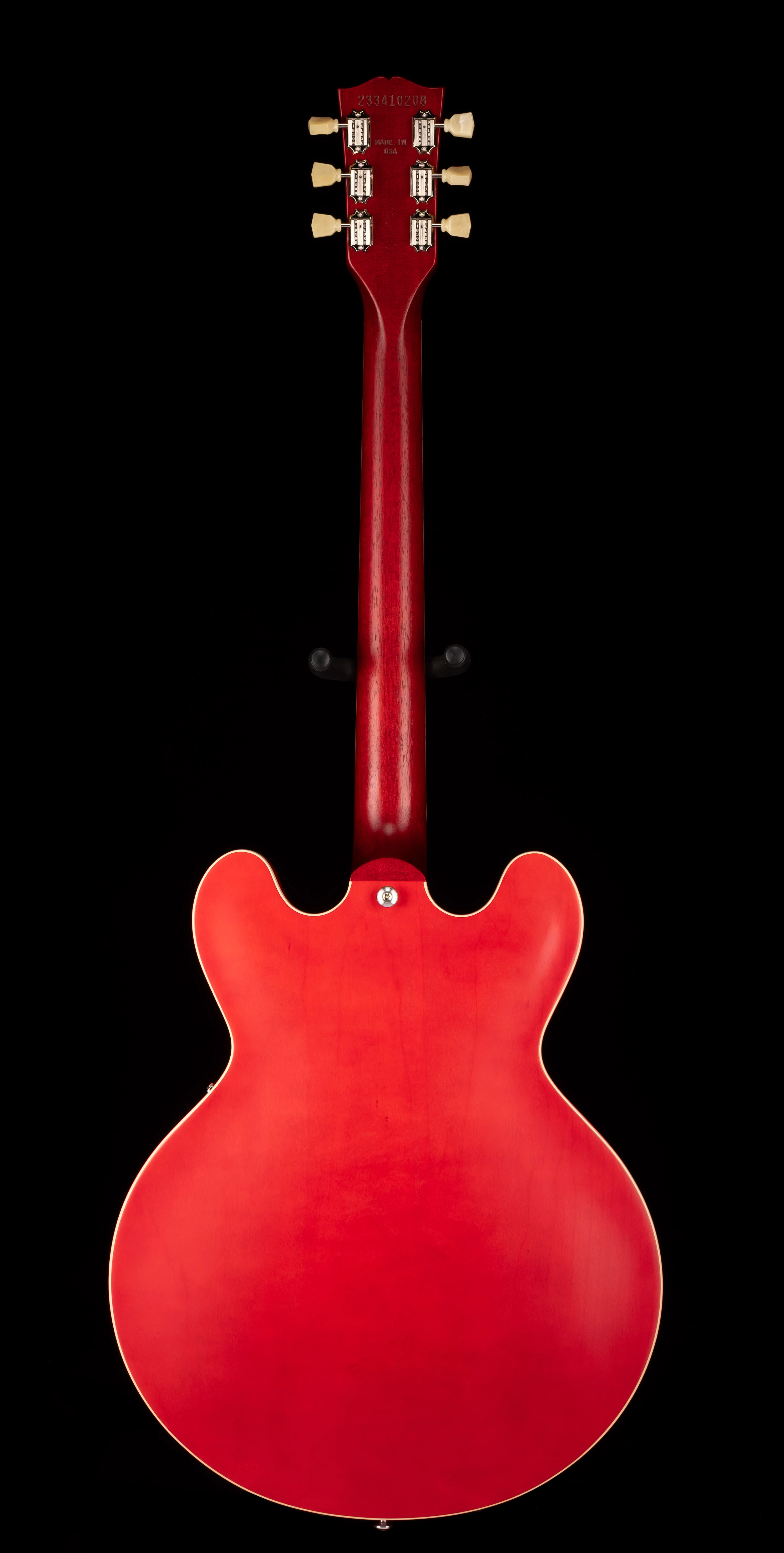 Gibson ES-335 Satin Cherry Electric Guitar with Case - Image 13