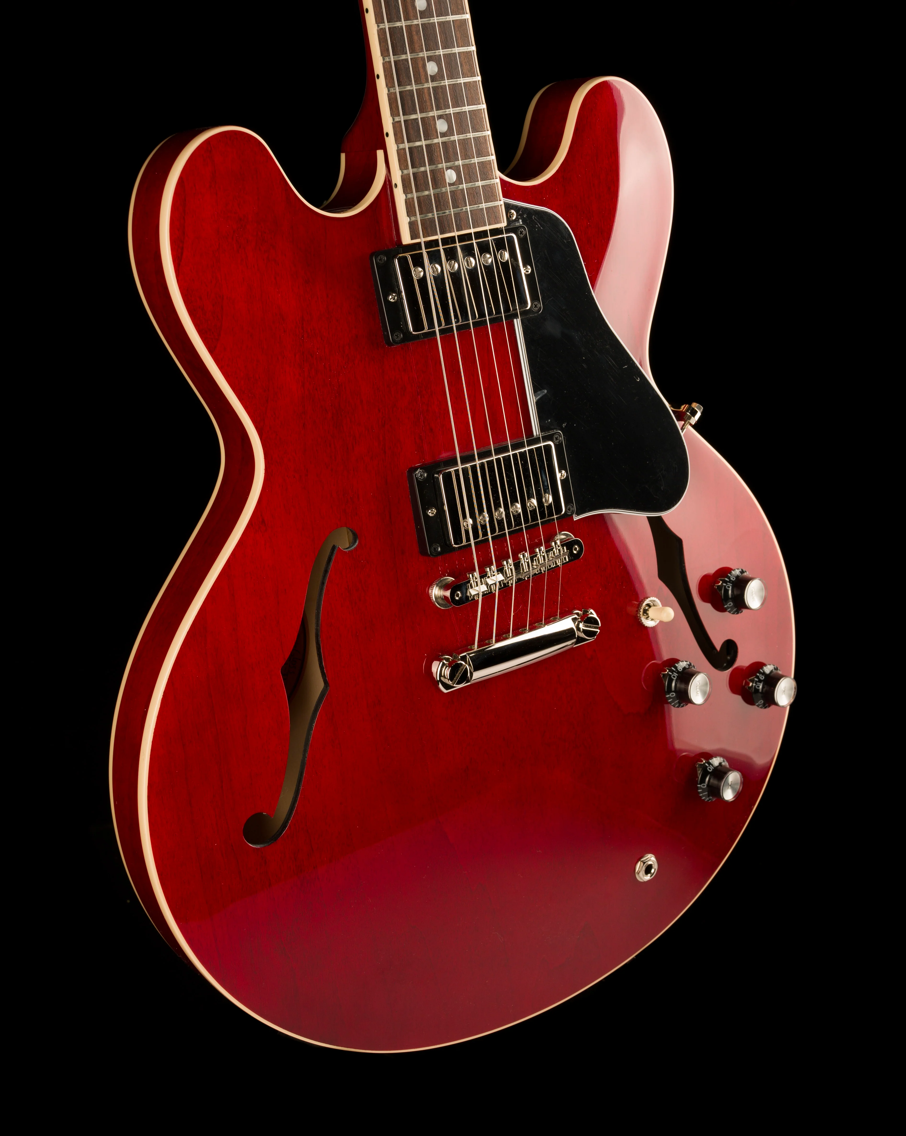 Gibson ES-335 Sixties Cherry Electric Guitar With Case - Image 10