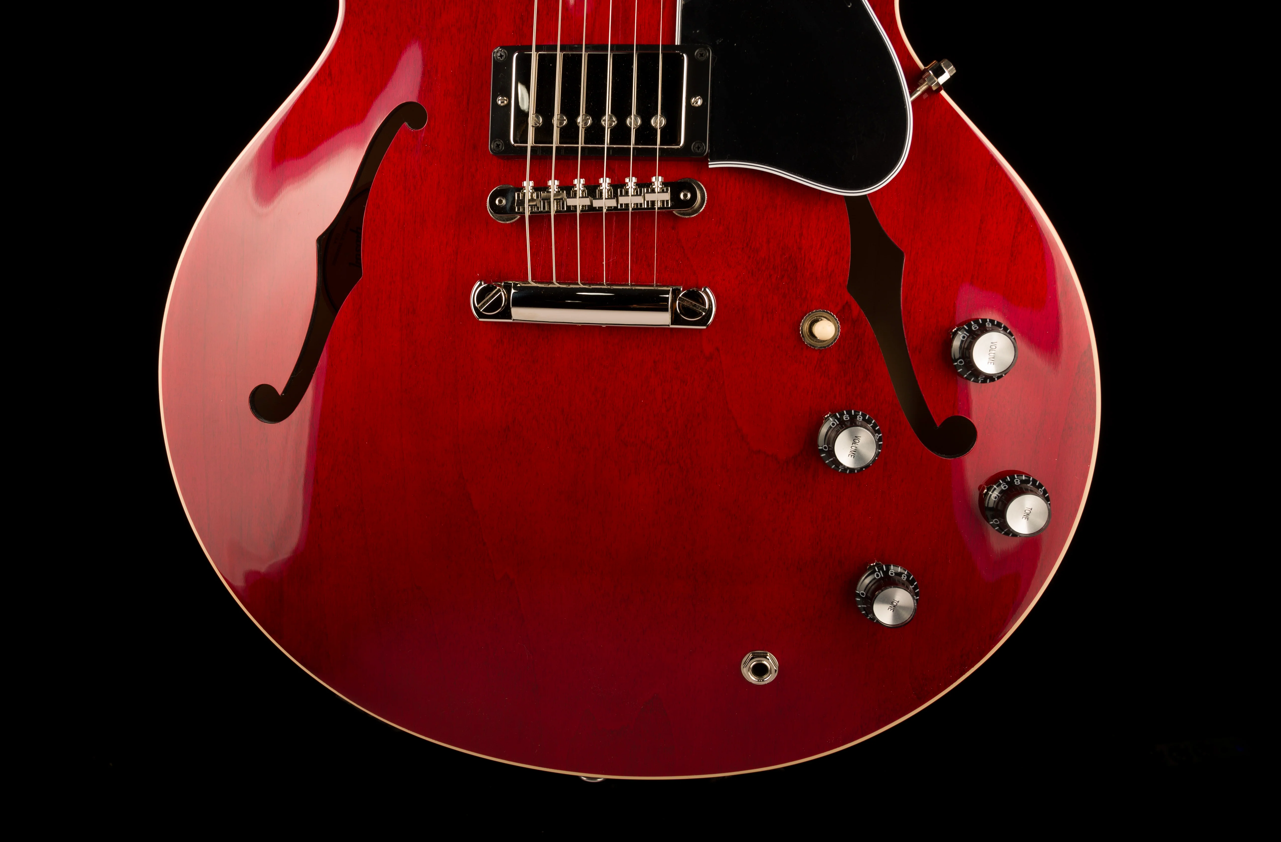 Gibson ES-335 Sixties Cherry Electric Guitar With Case - Image 5