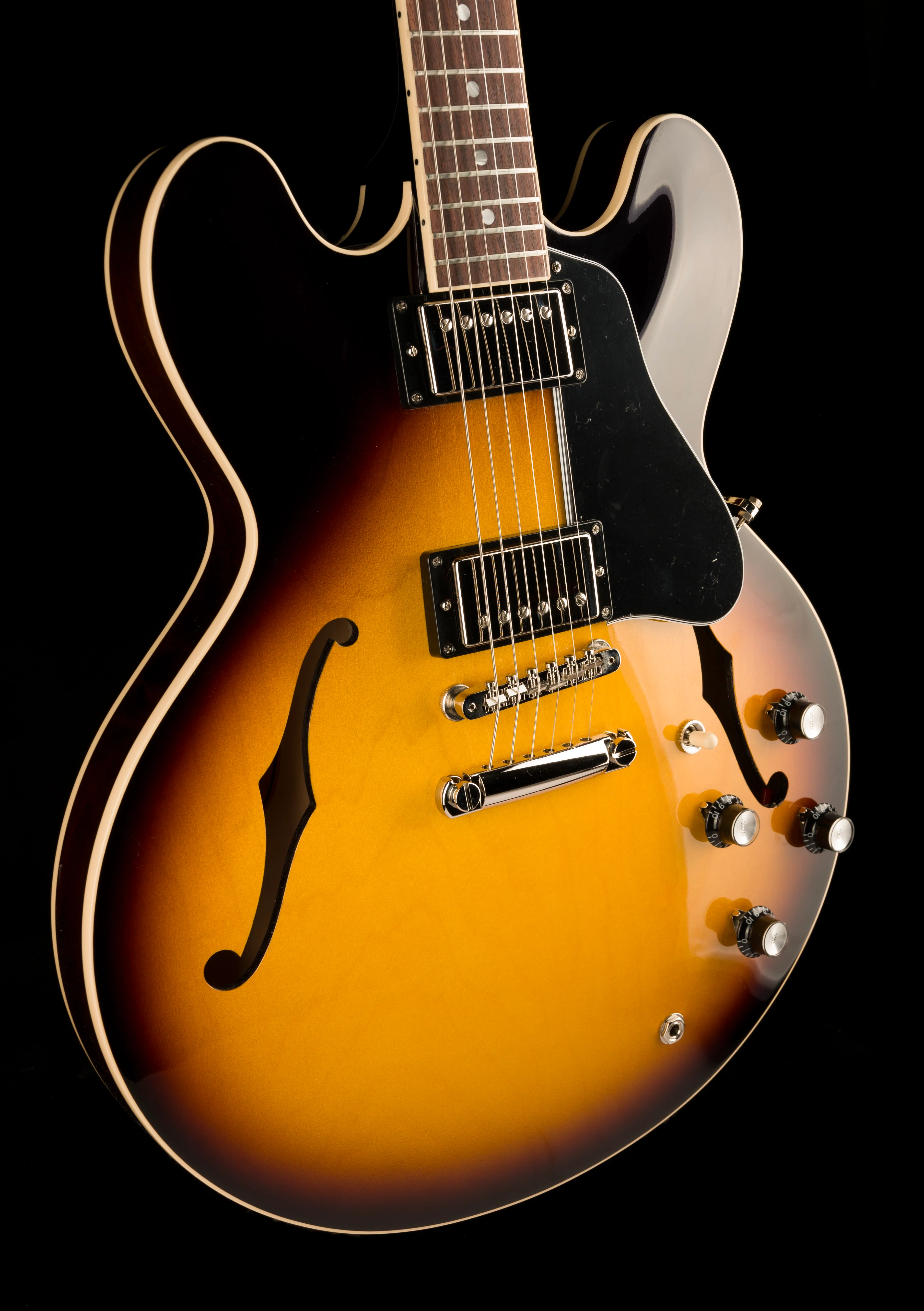 Gibson ES-335 Vintage Burst Electric Guitar - Image 10