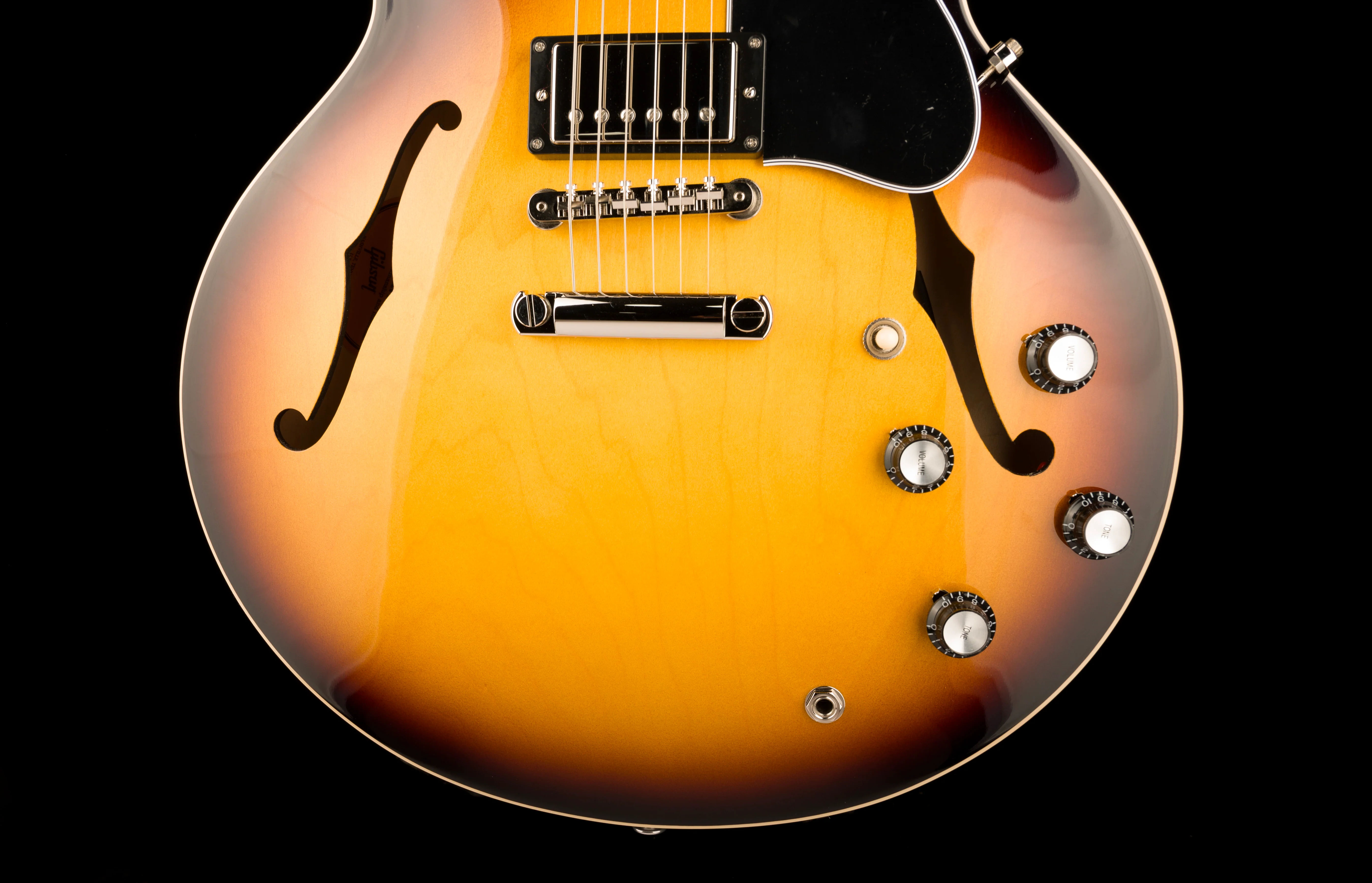 Gibson ES-335 Vintage Burst Electric Guitar - Image 5