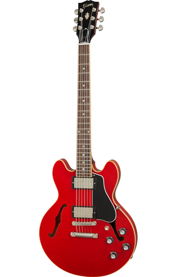 Gibson ES-339 Gloss Sixties Cherry Electric Guitar With Case - Image 2