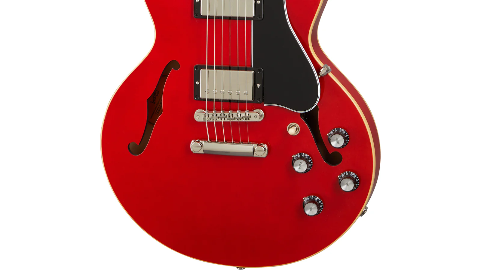 Gibson ES-339 Gloss Sixties Cherry Electric Guitar With Case - Image 3