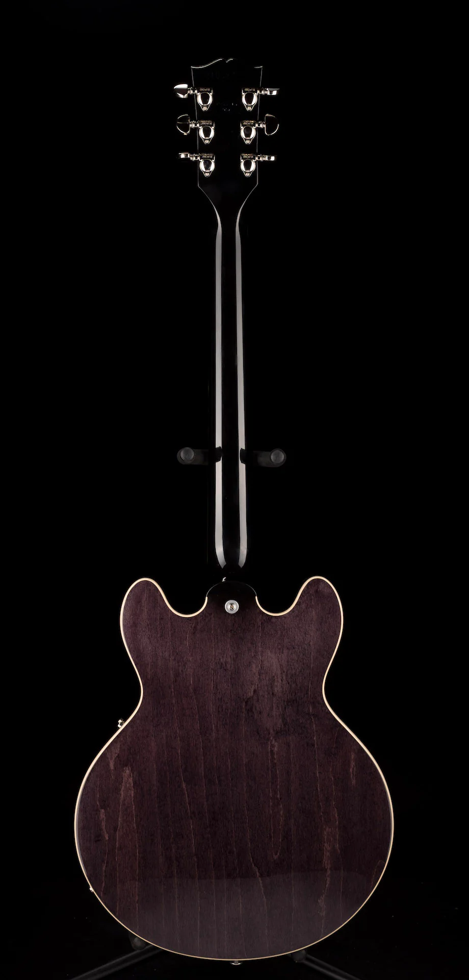 Gibson ES-339 Trans Ebony Electric Guitar with Case - Image 17