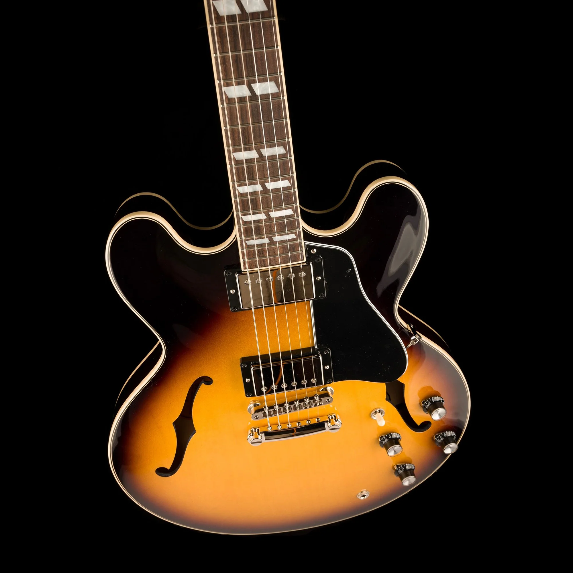 Gibson ES-345 Vintage Burst Electric Guitar - Image 4