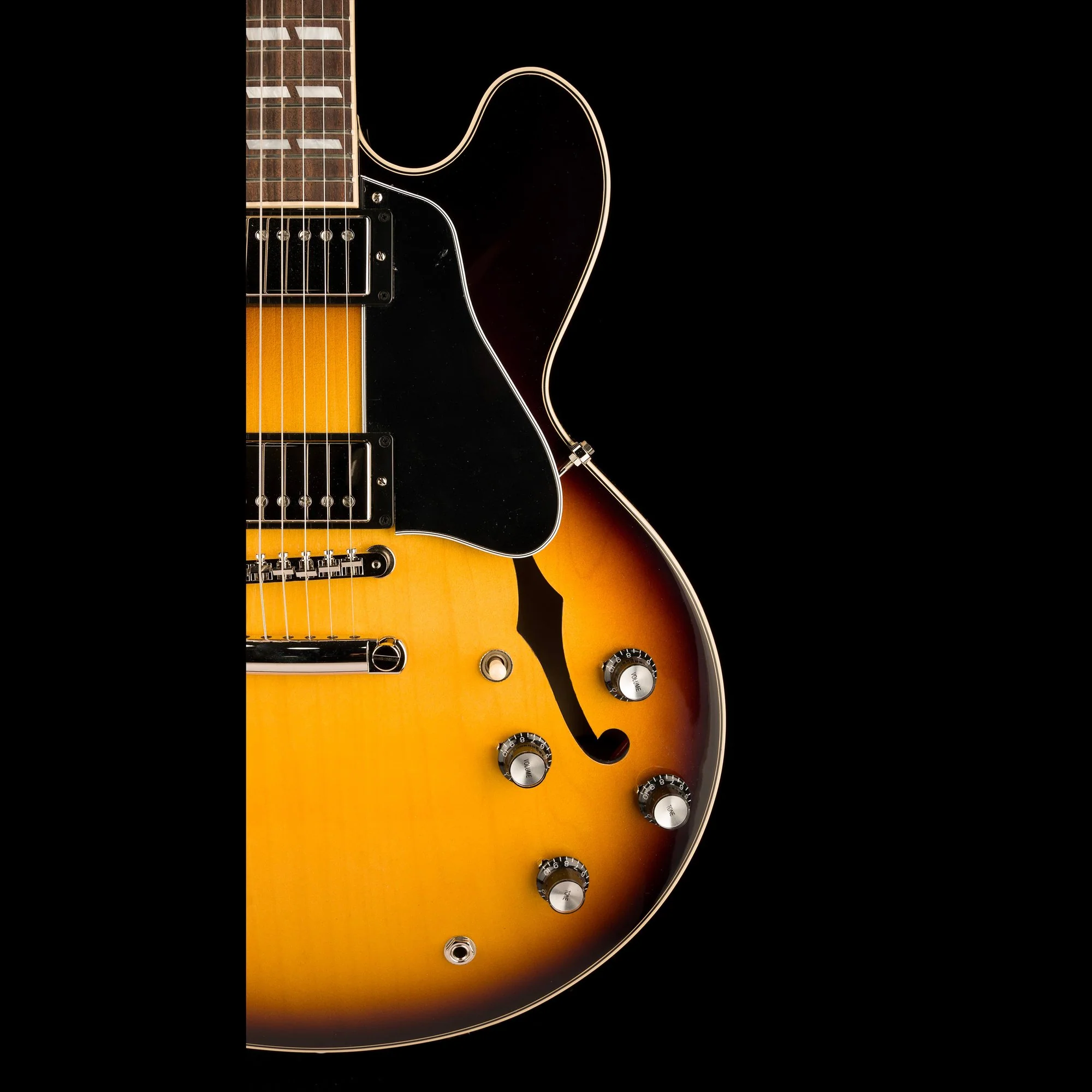 Gibson ES-345 Vintage Burst Electric Guitar - Image 9