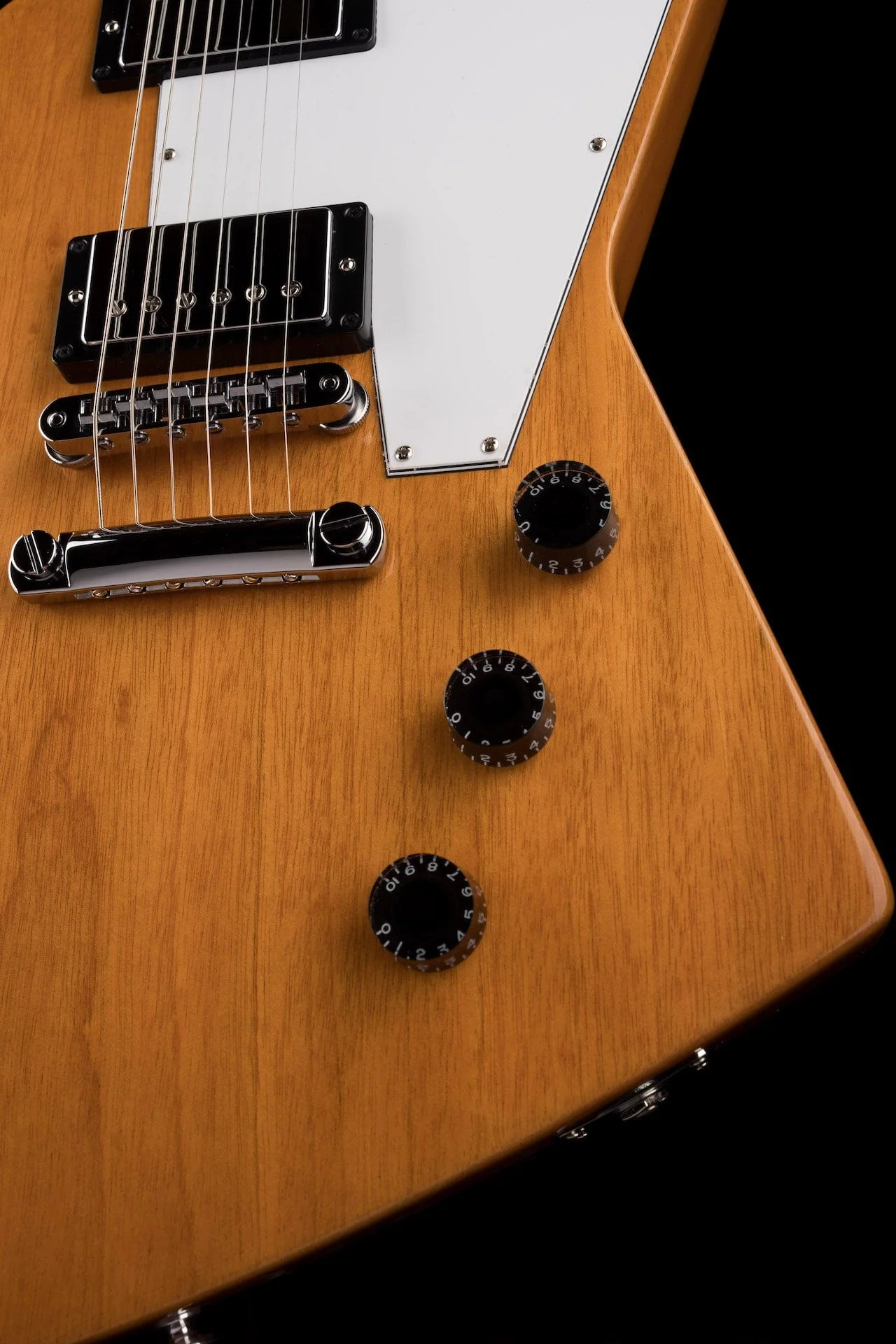 Gibson Explorer Antique Natural Electric Guitar With Case - Image 8