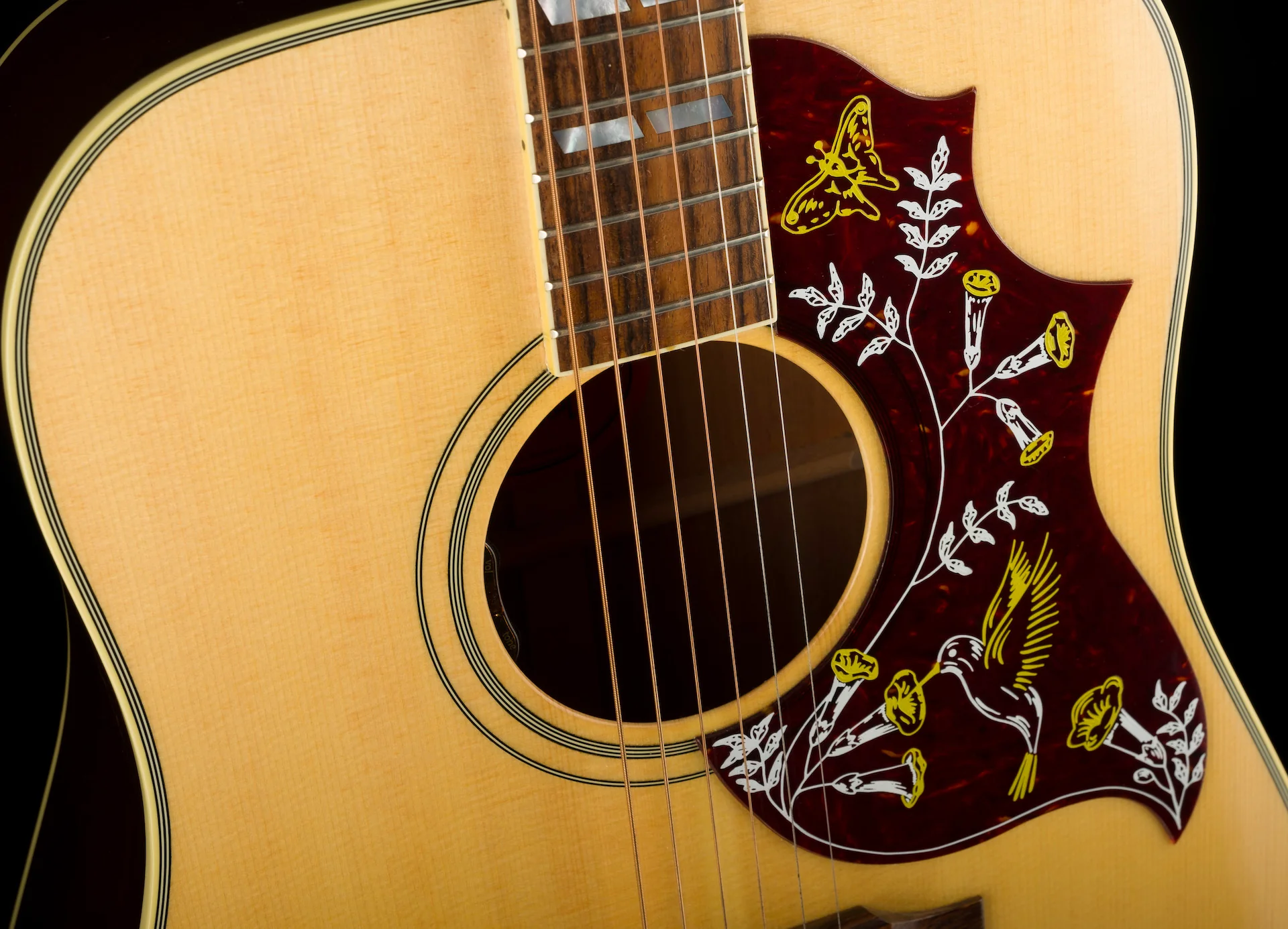 Gibson Hummingbird Original Antique Natural With Case - Image 8