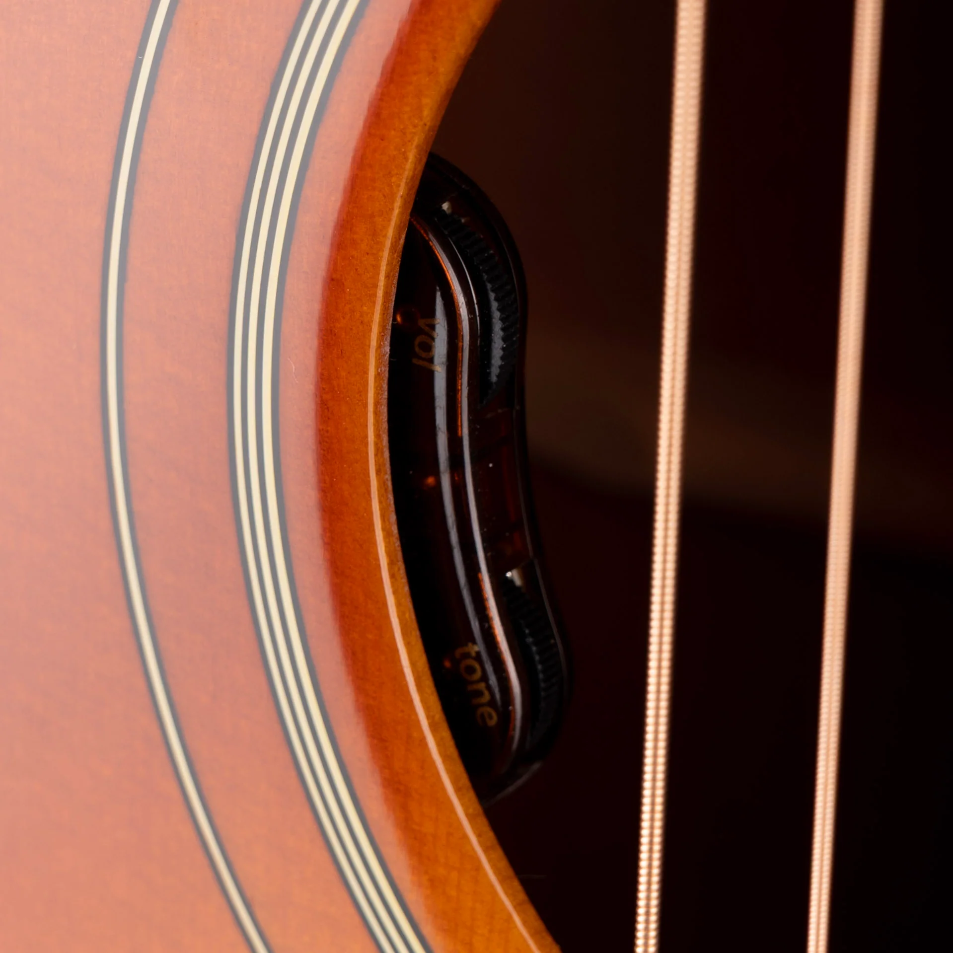 Gibson Hummingbird Original Heritage Cherry Sunburst Acoustic Electric Guitar - Image 5