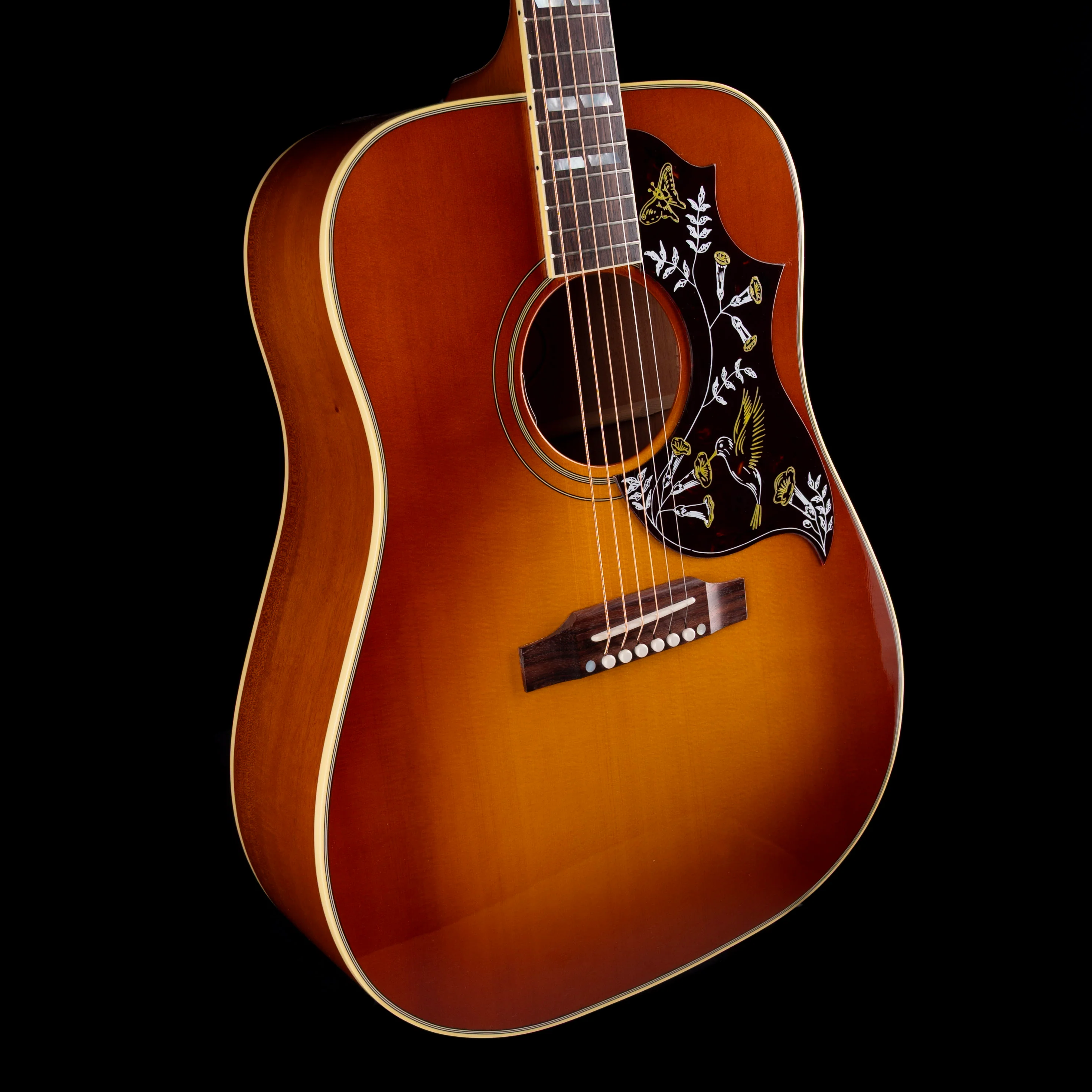 Gibson Hummingbird Original Heritage Cherry Sunburst Acoustic Electric Guitar - Image 7