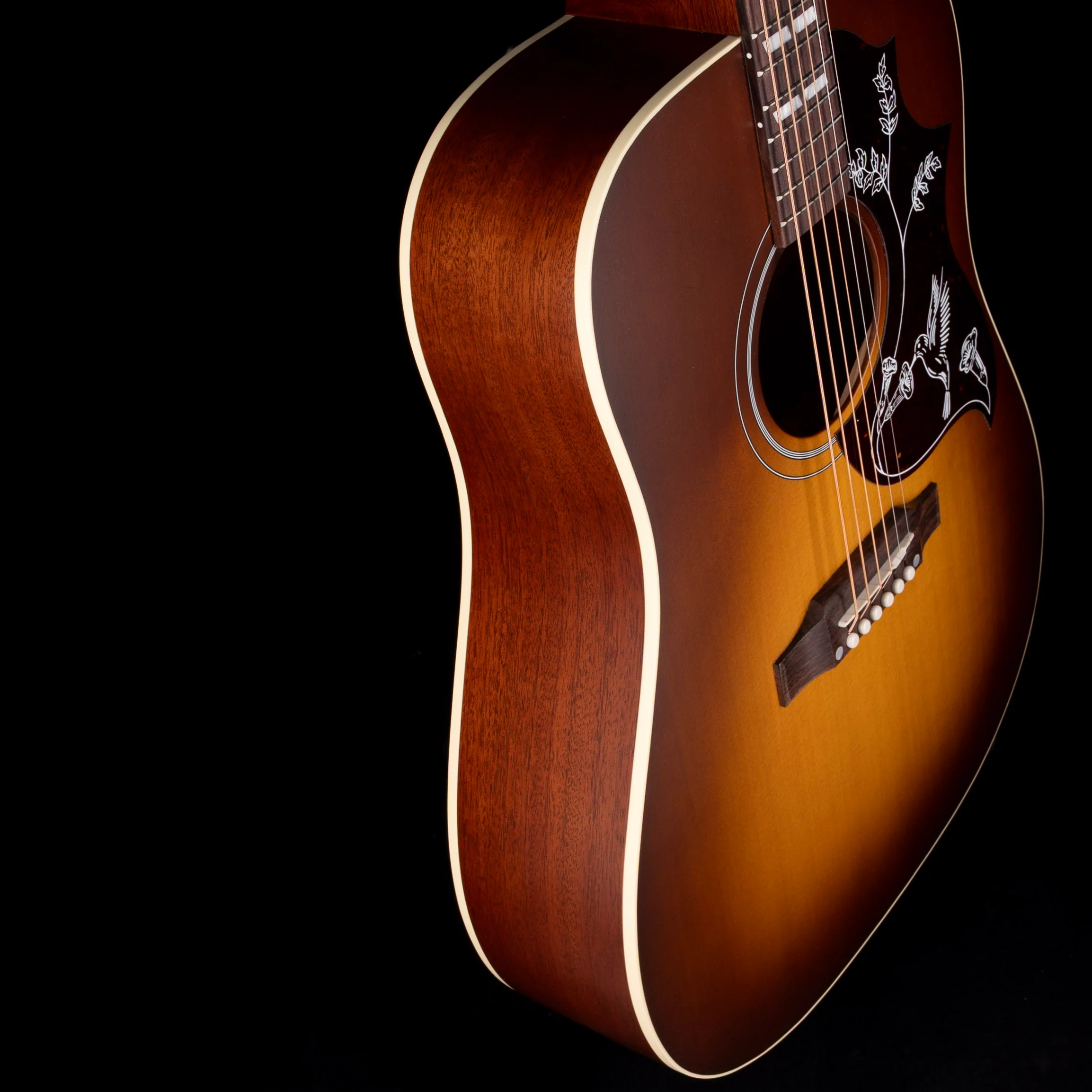 Gibson Hummingbird Special Satin Honey Burst Acoustic Electric with Gig Bag - Image 8