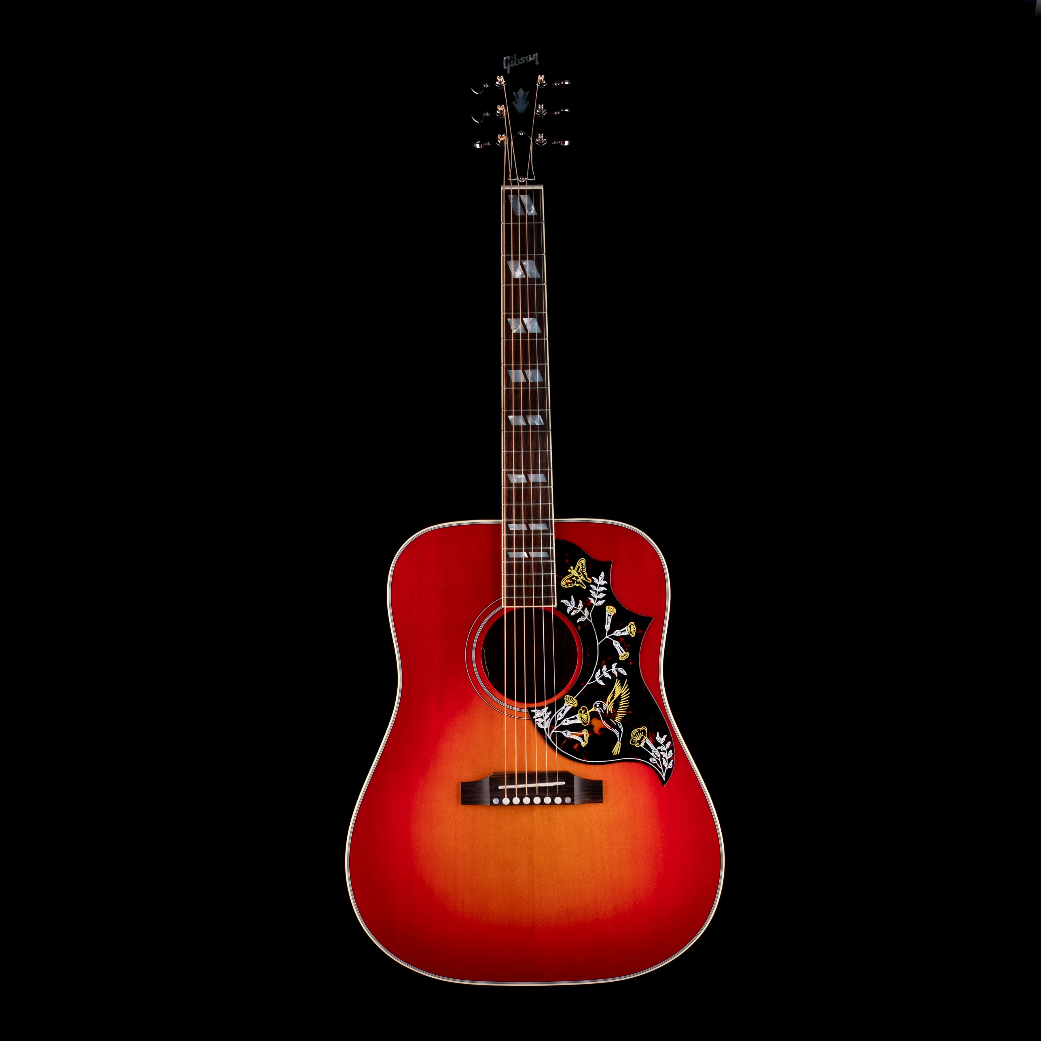 Gibson Hummingbird Standard Vintage Cherry Sunburst Acoustic Guitar With Case - Image 3