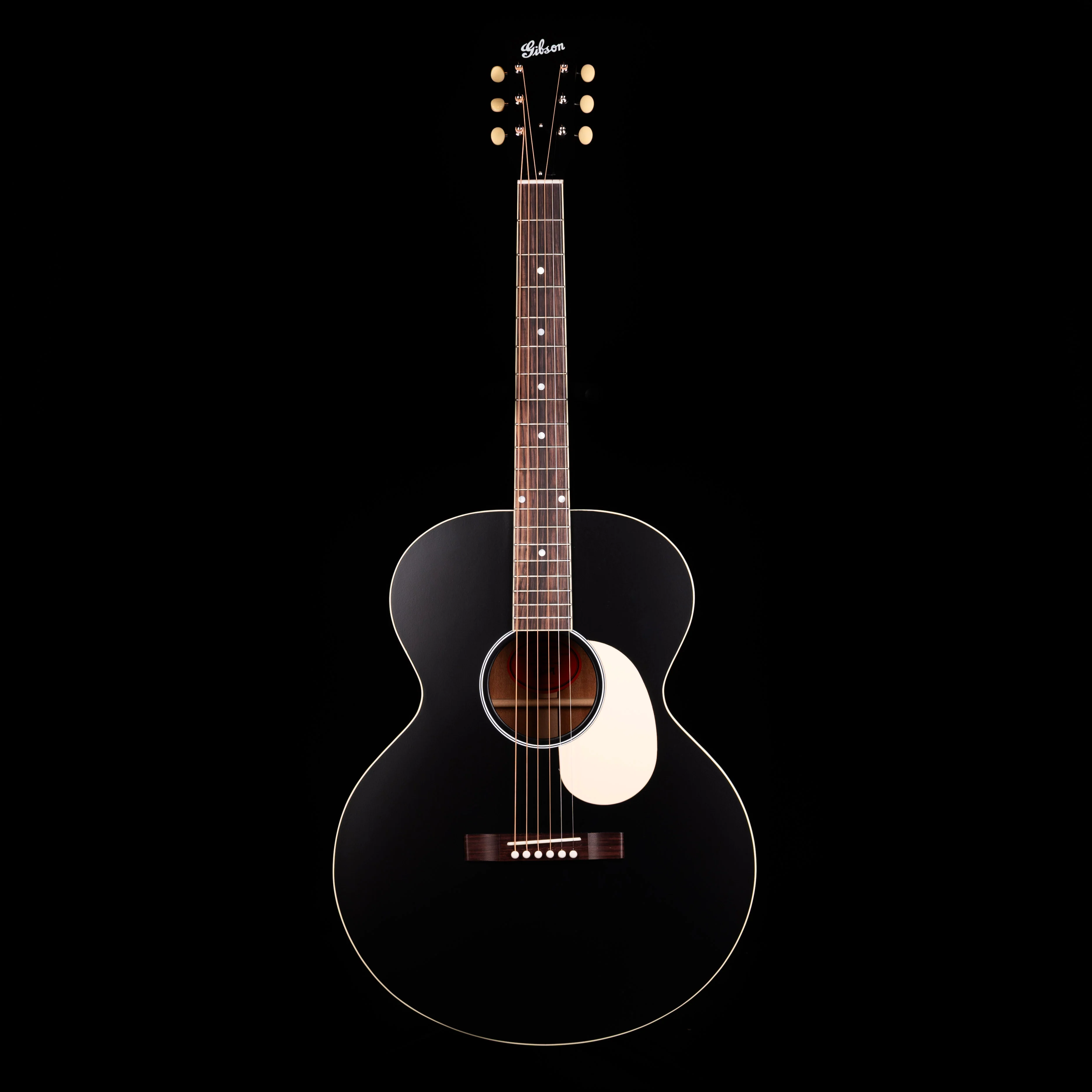 Gibson J-185 Century 12-Fret Ebony with Case - Image 3