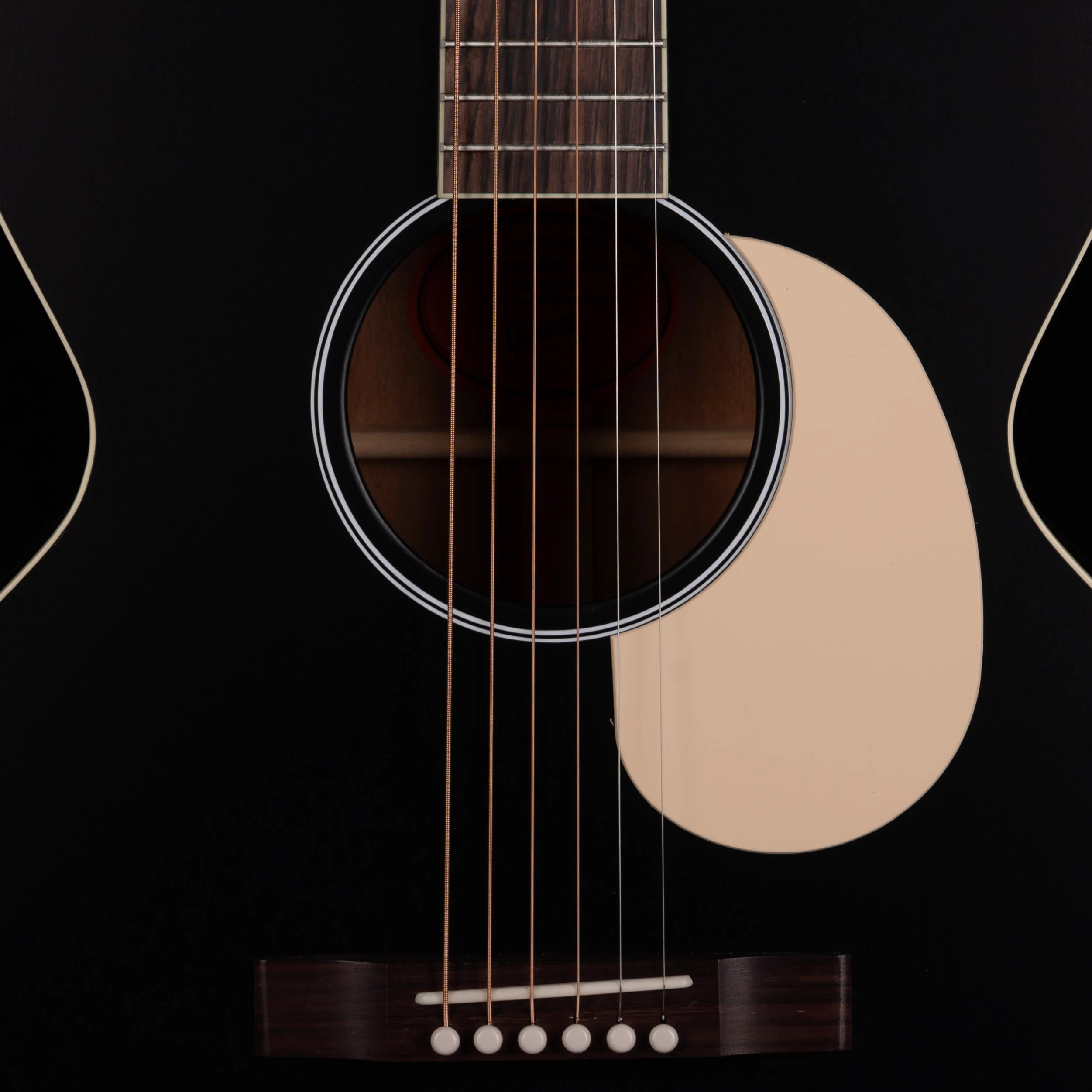 Gibson J-185 Century 12-Fret Ebony with Case - Image 5