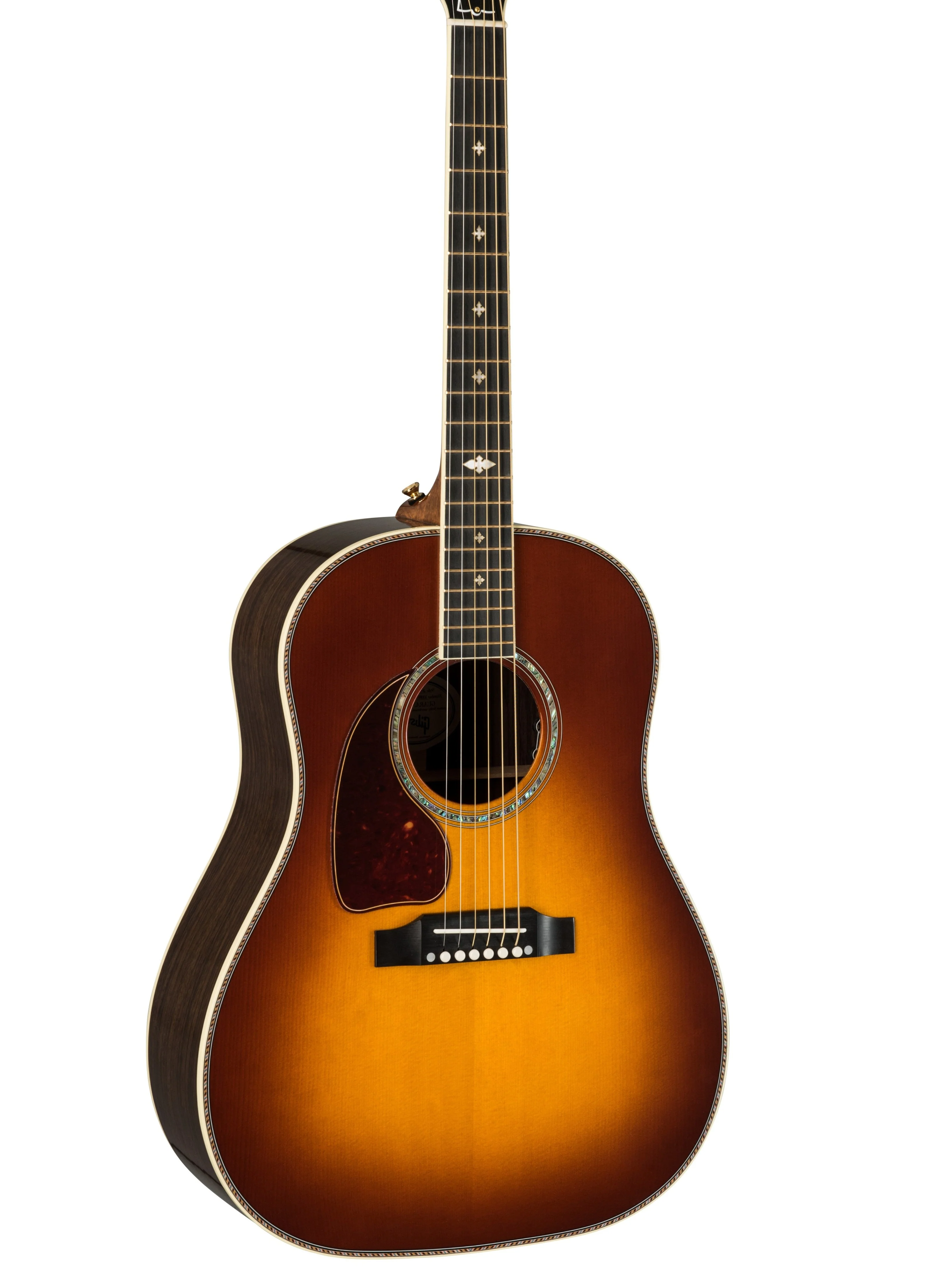 Gibson J-45 Deluxe Rosewood Burst Left-Handed Acoustic Guitar With Case - Image 2