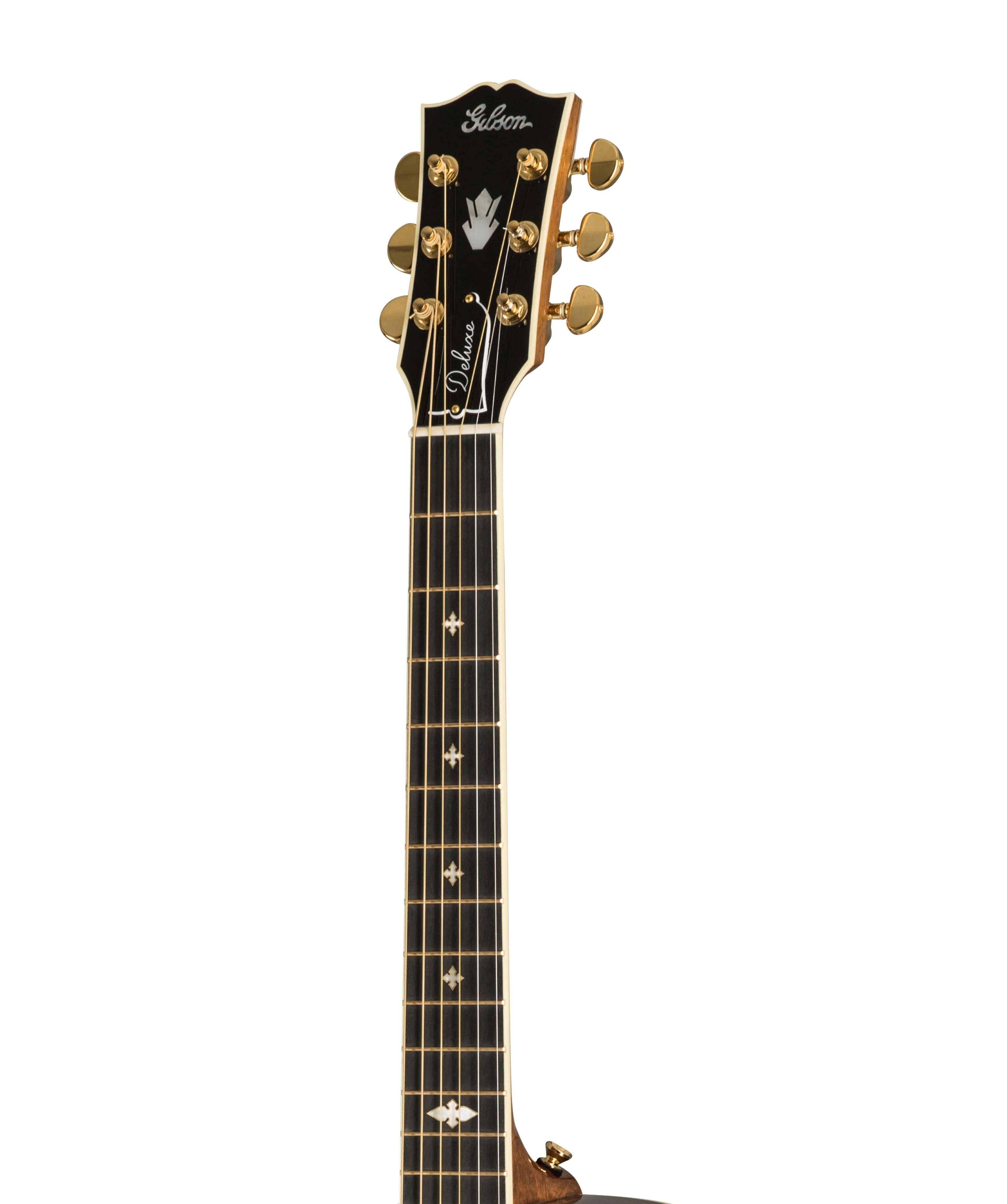 Gibson J-45 Deluxe Rosewood Burst Left-Handed Acoustic Guitar With Case - Image 4