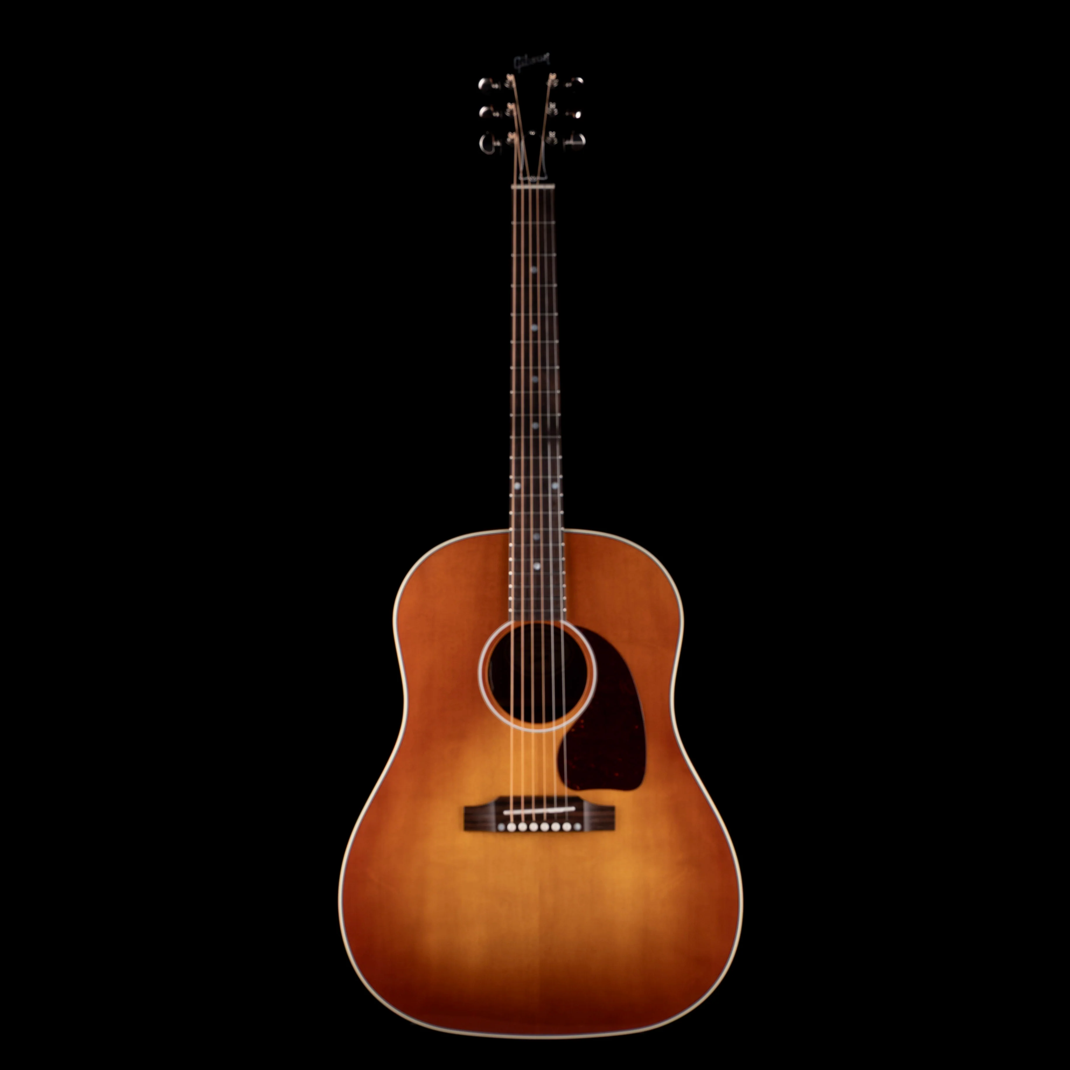 Gibson J-45 Standard Heritage Cherry Sunburst Acoustic Guitar With Case - Image 2