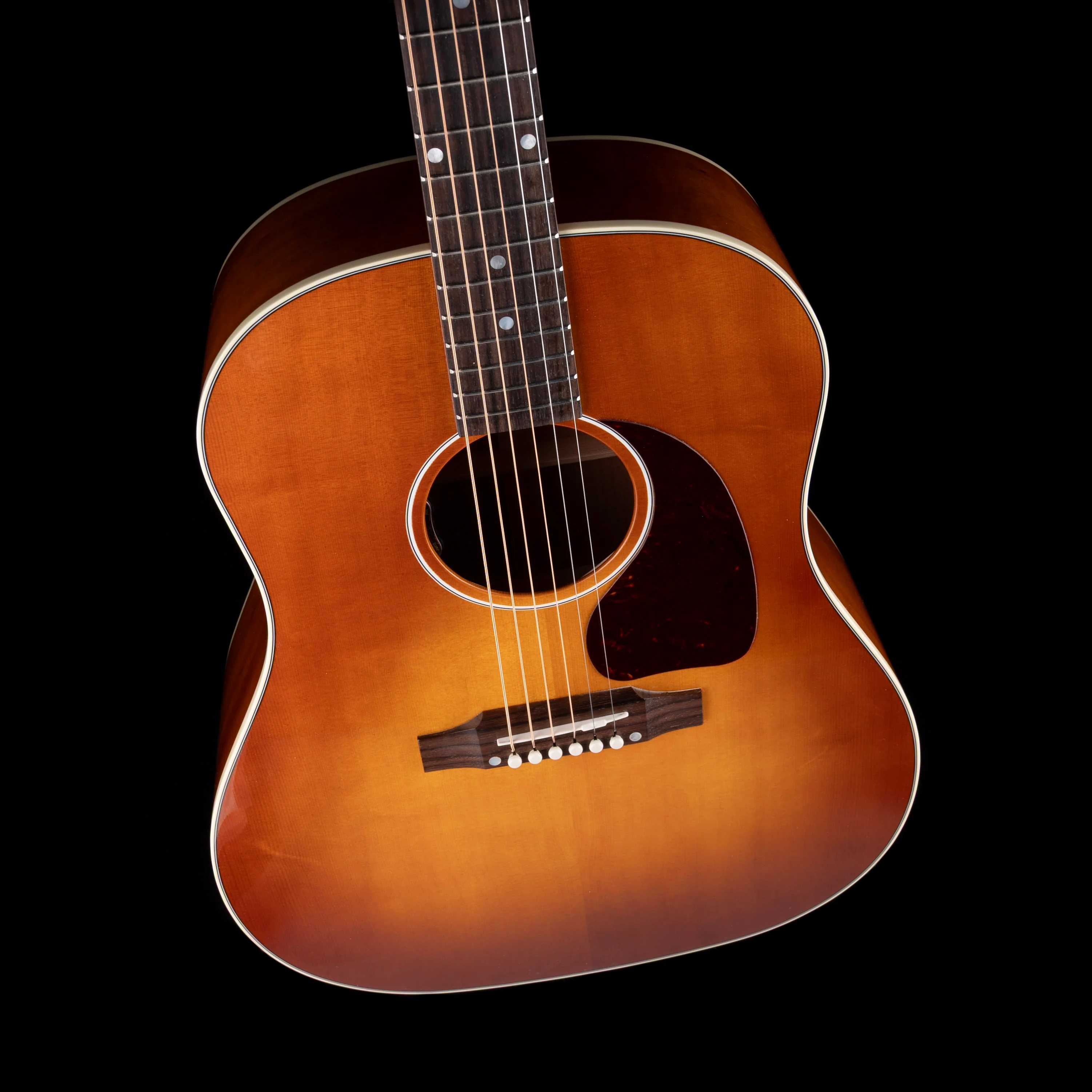 Gibson J-45 Standard Heritage Cherry Sunburst Acoustic Guitar With Case - Image 3