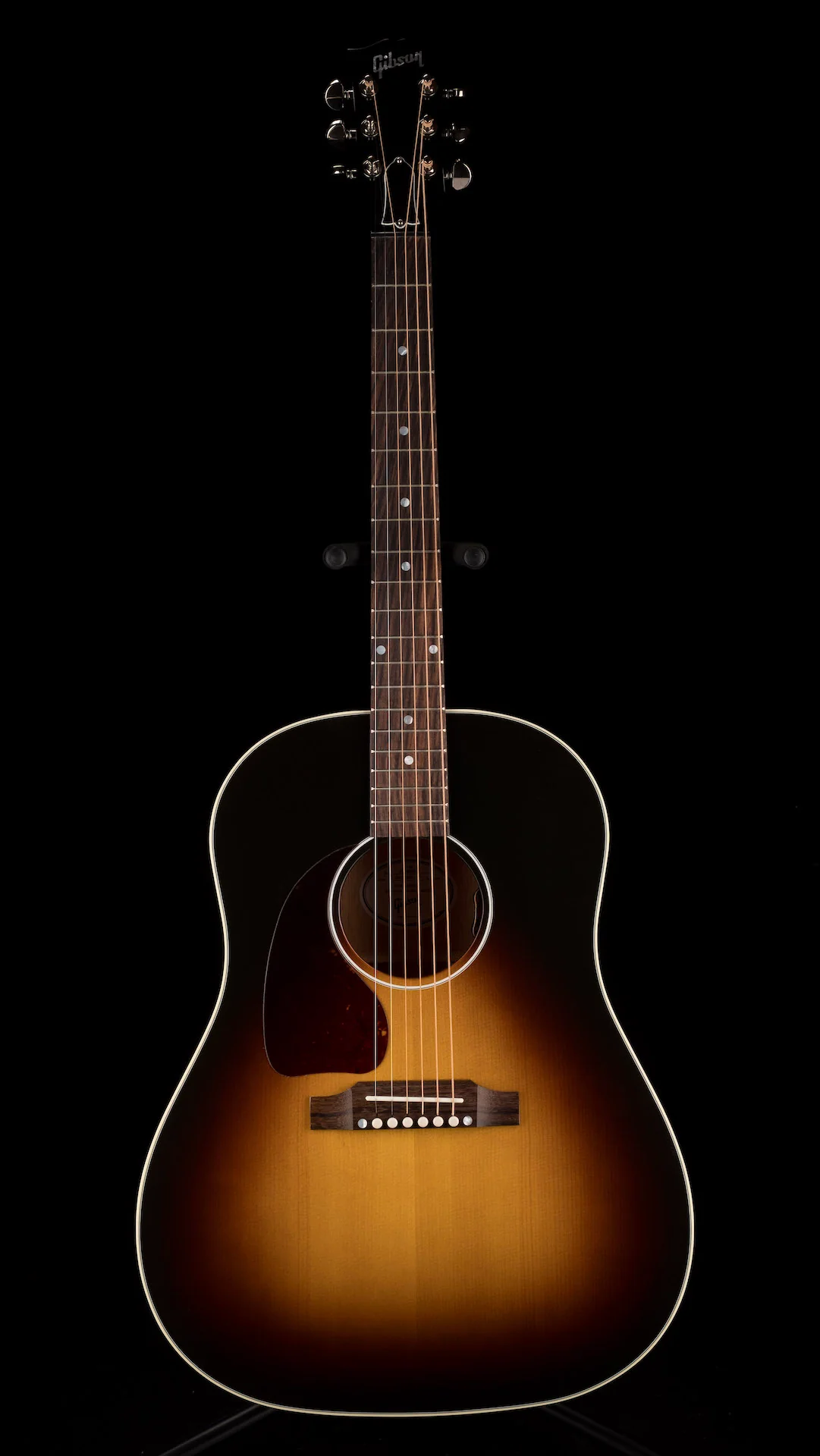Gibson J-45 Standard Left-handed Vintage Sunburst Acoustic Guitar with Case - Image 2