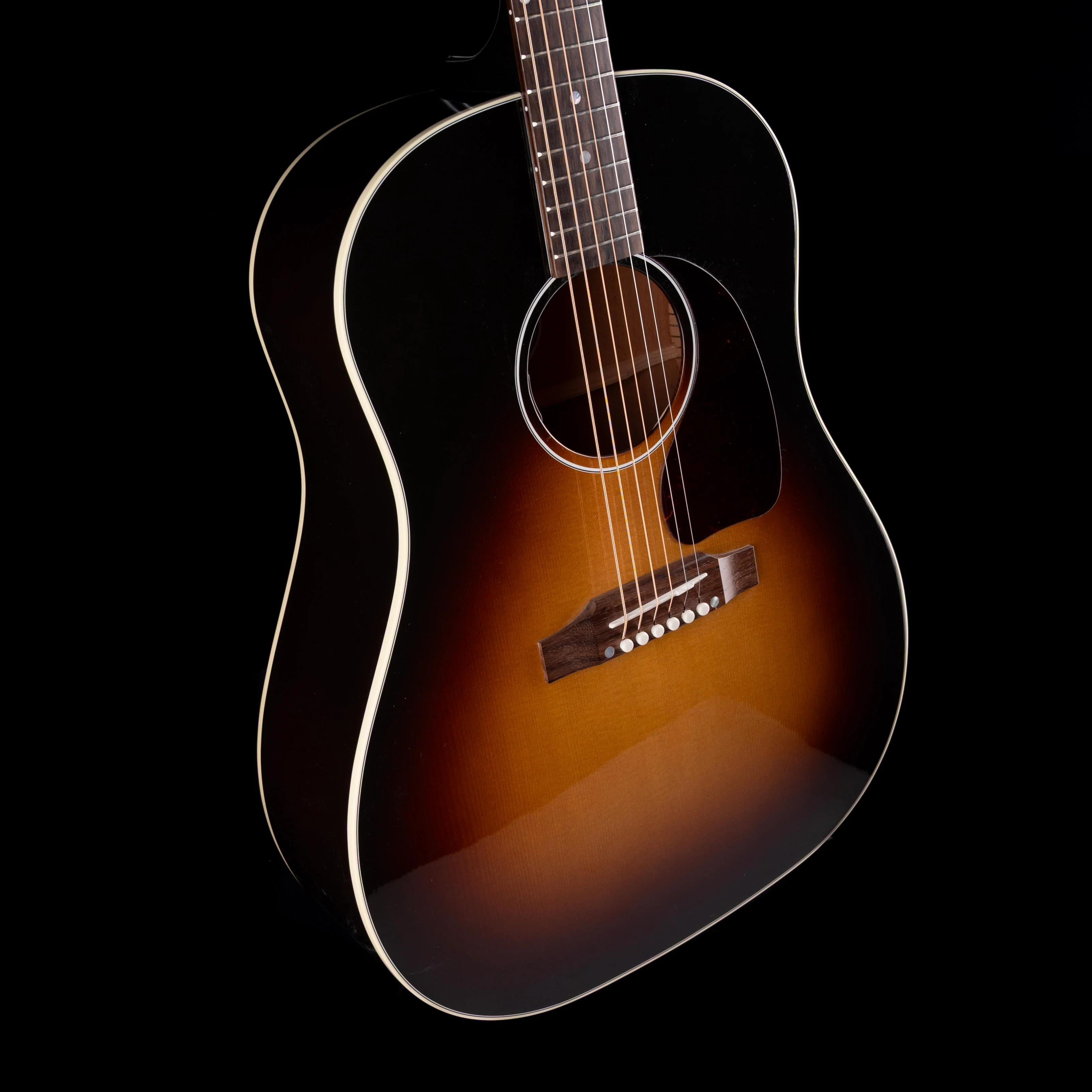 Gibson J-45 Standard Vintage Sunburst Acoustic Guitar With Case - Image 5