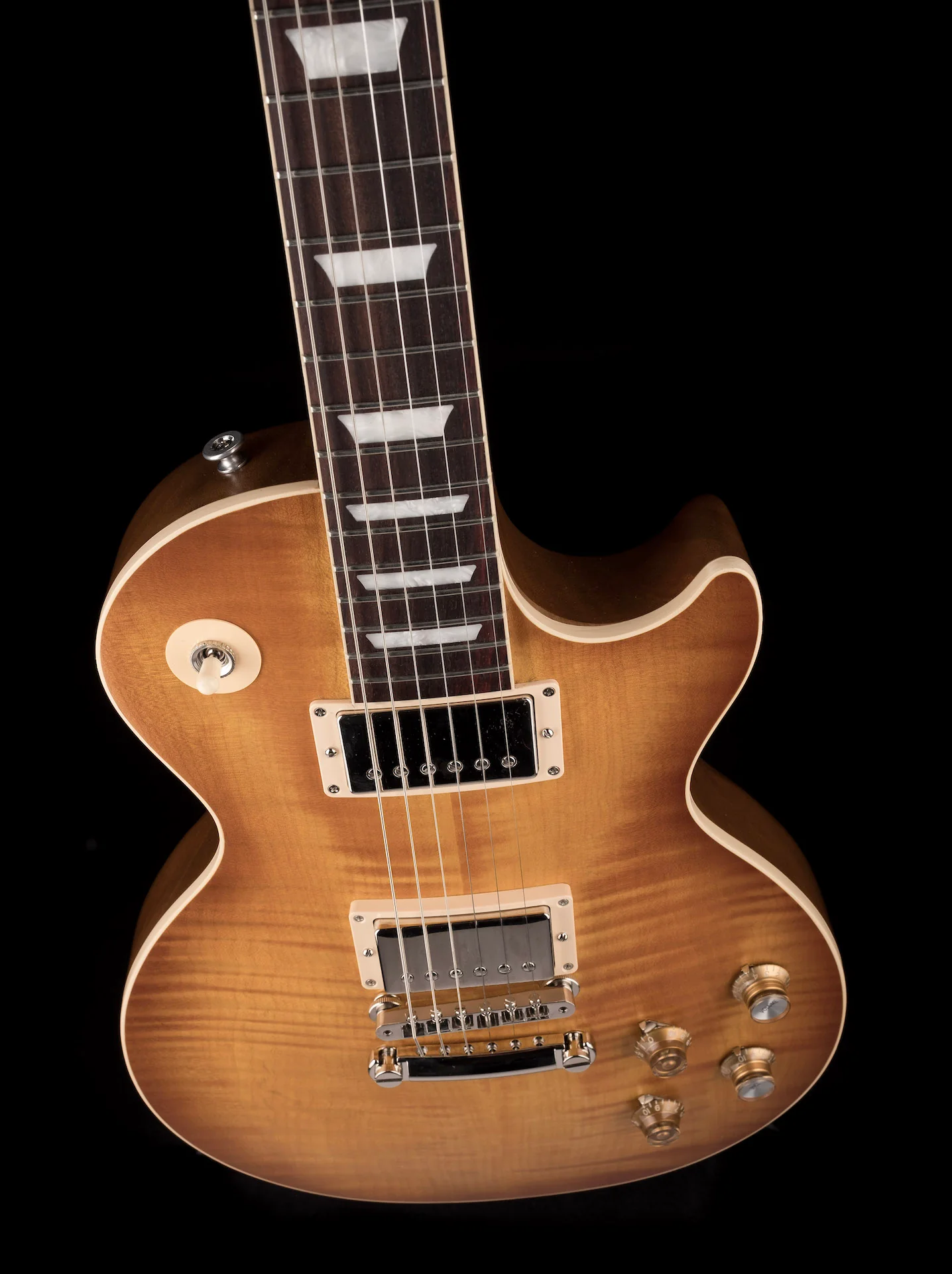Gibson Kirk Hammett "Greeny" Les Paul Standard Greeny Burst with Case - Image 4