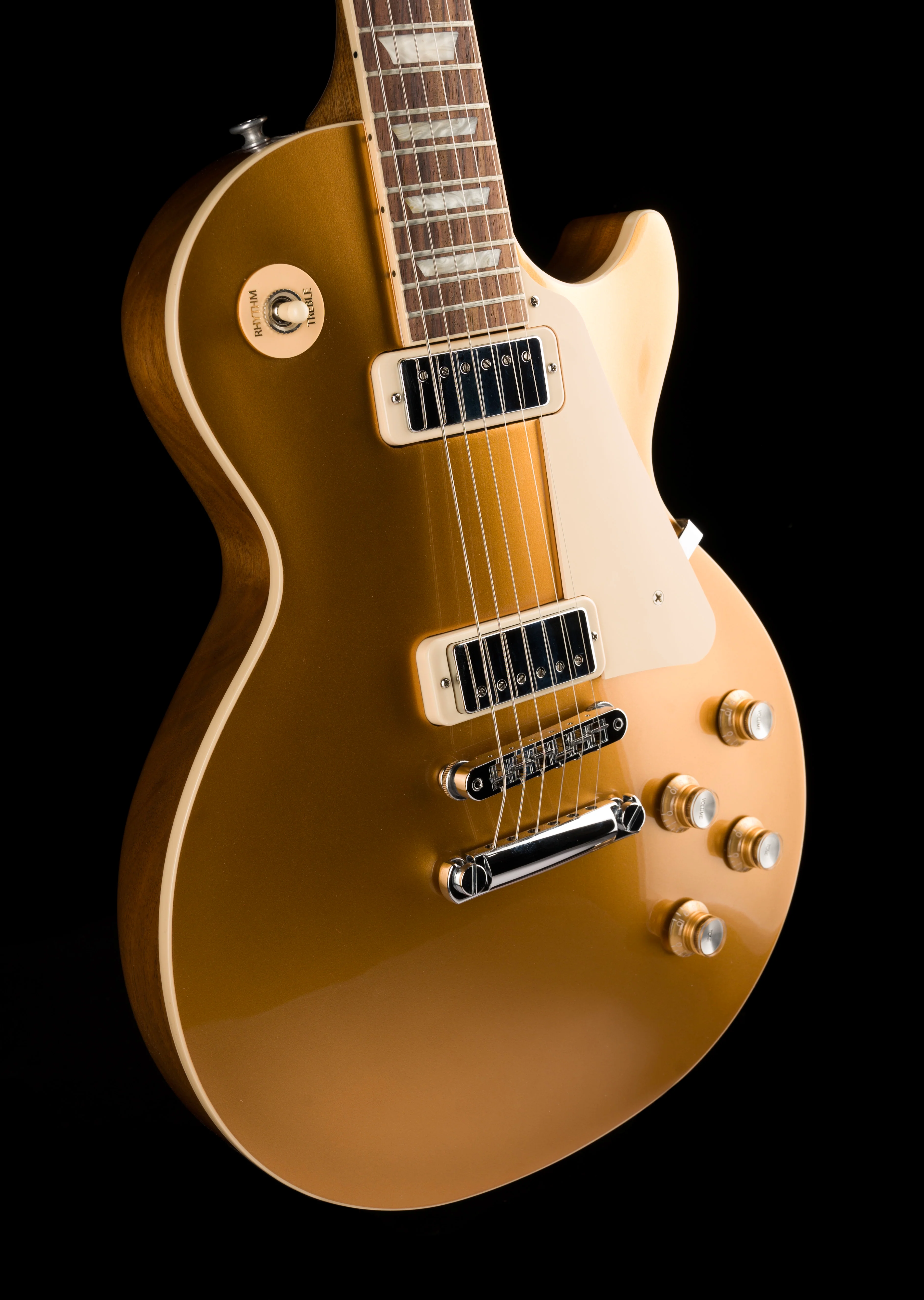 Gibson Les Paul 70s Deluxe Gold Top Electric Guitar - Image 10