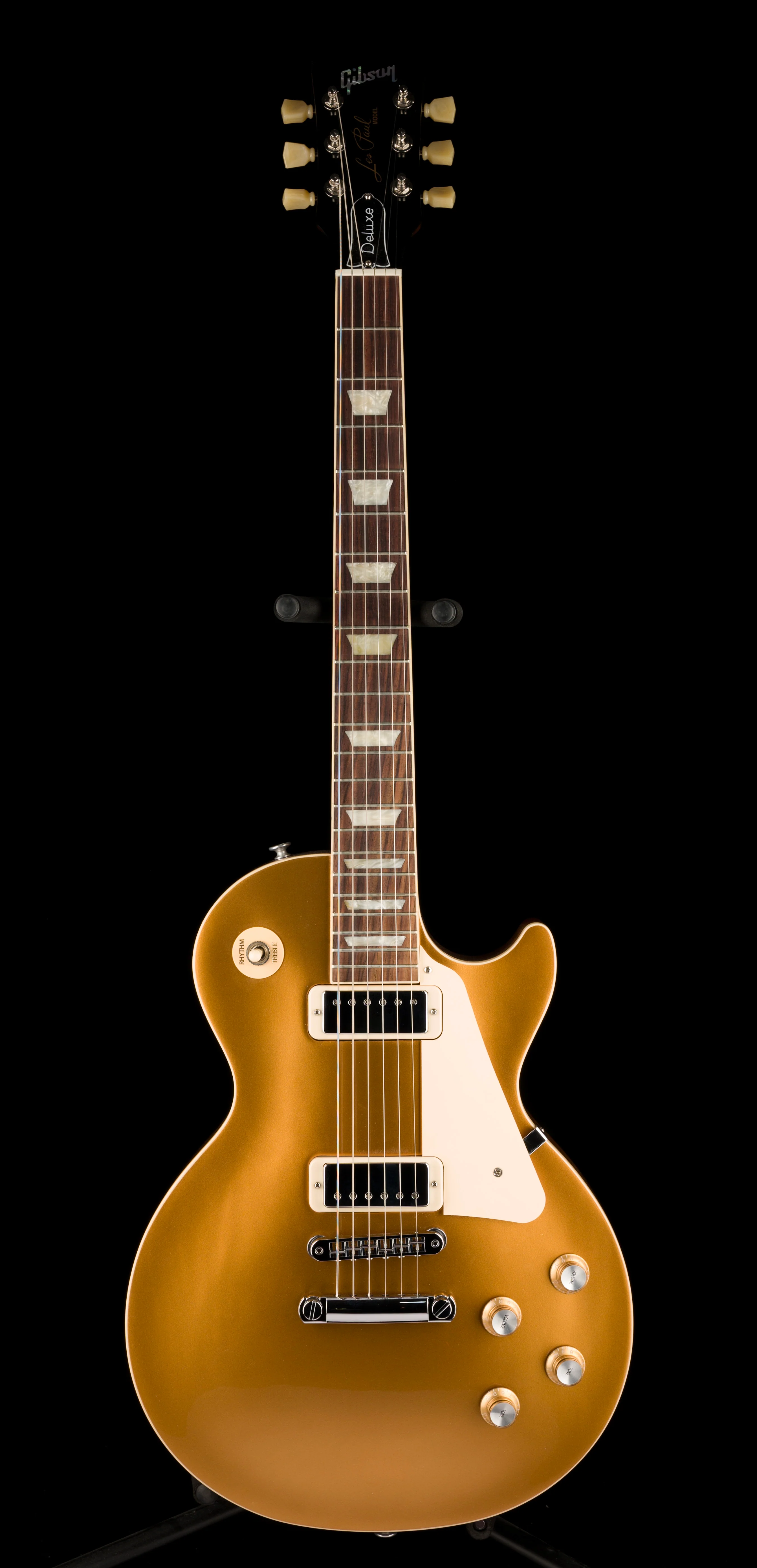 Gibson Les Paul 70s Deluxe Gold Top Electric Guitar - Image 2
