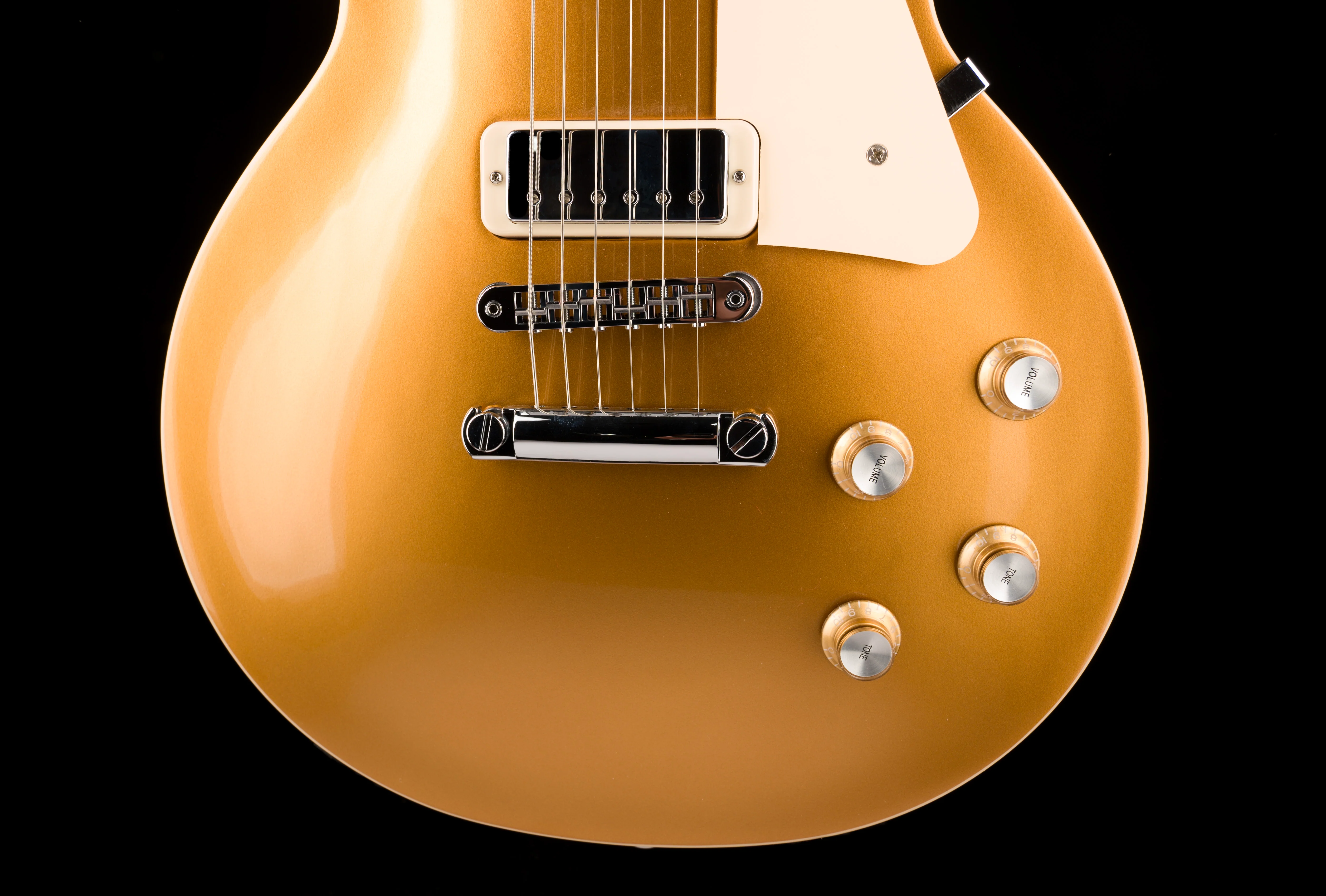 Gibson Les Paul 70s Deluxe Gold Top Electric Guitar - Image 5