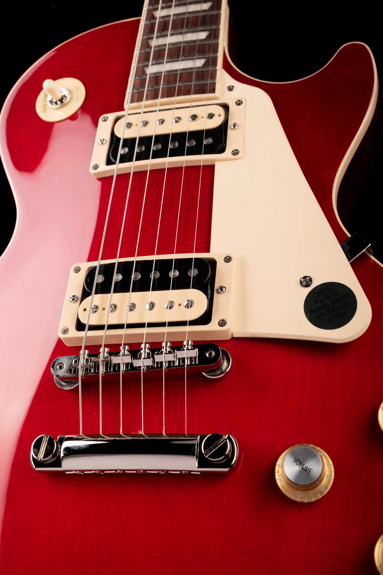 Gibson Les Paul Classic Translucent Cherry Electric Guitar - Image 12