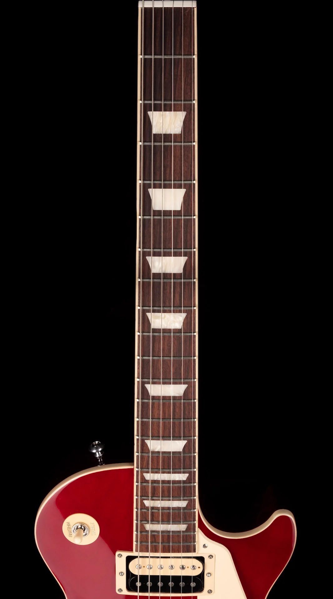 Gibson Les Paul Classic Translucent Cherry Electric Guitar - Image 13