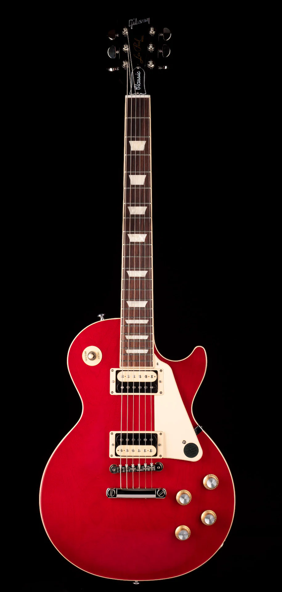 Gibson Les Paul Classic Translucent Cherry Electric Guitar - Image 2