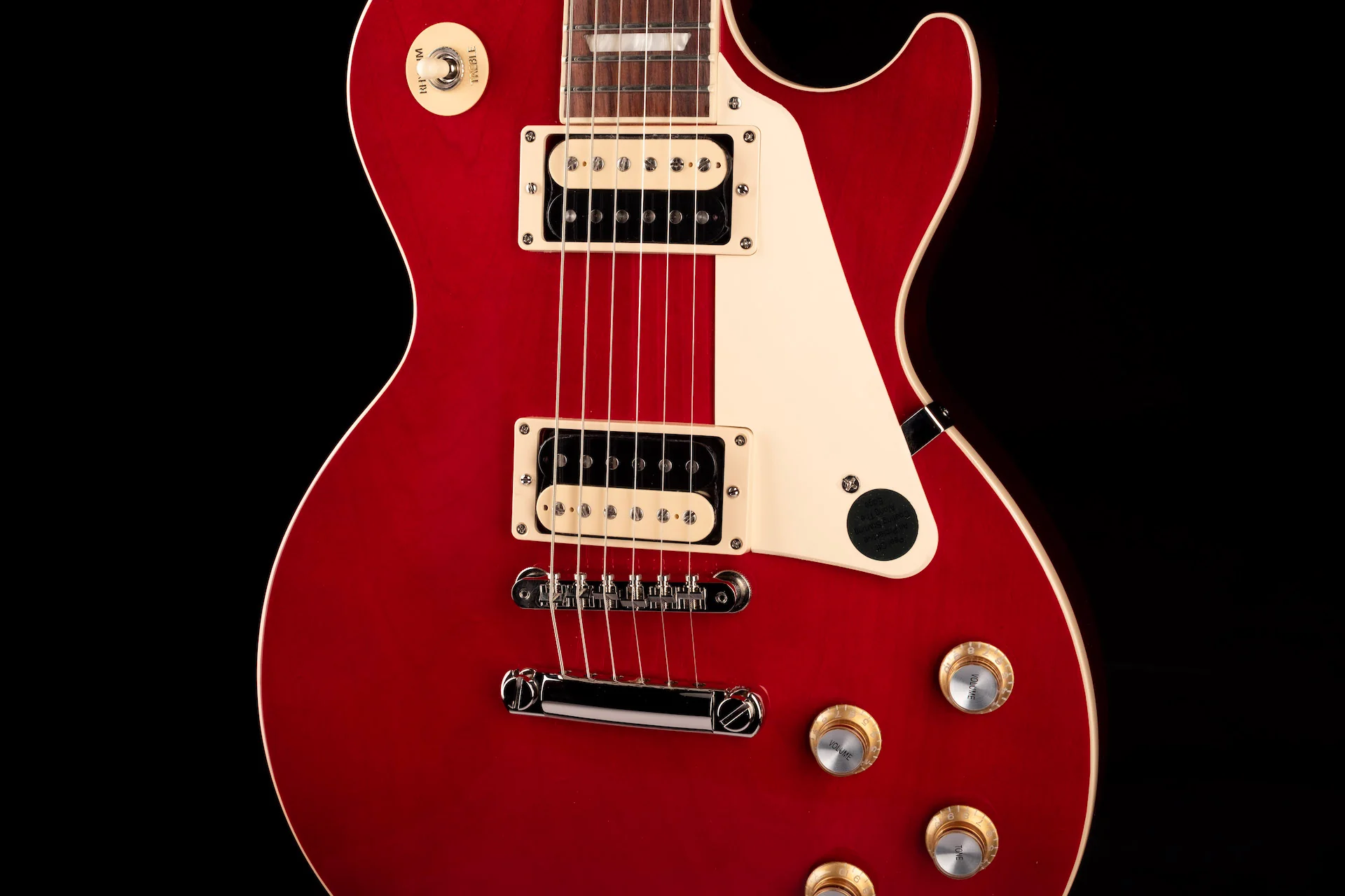 Gibson Les Paul Classic Translucent Cherry Electric Guitar - Image 9