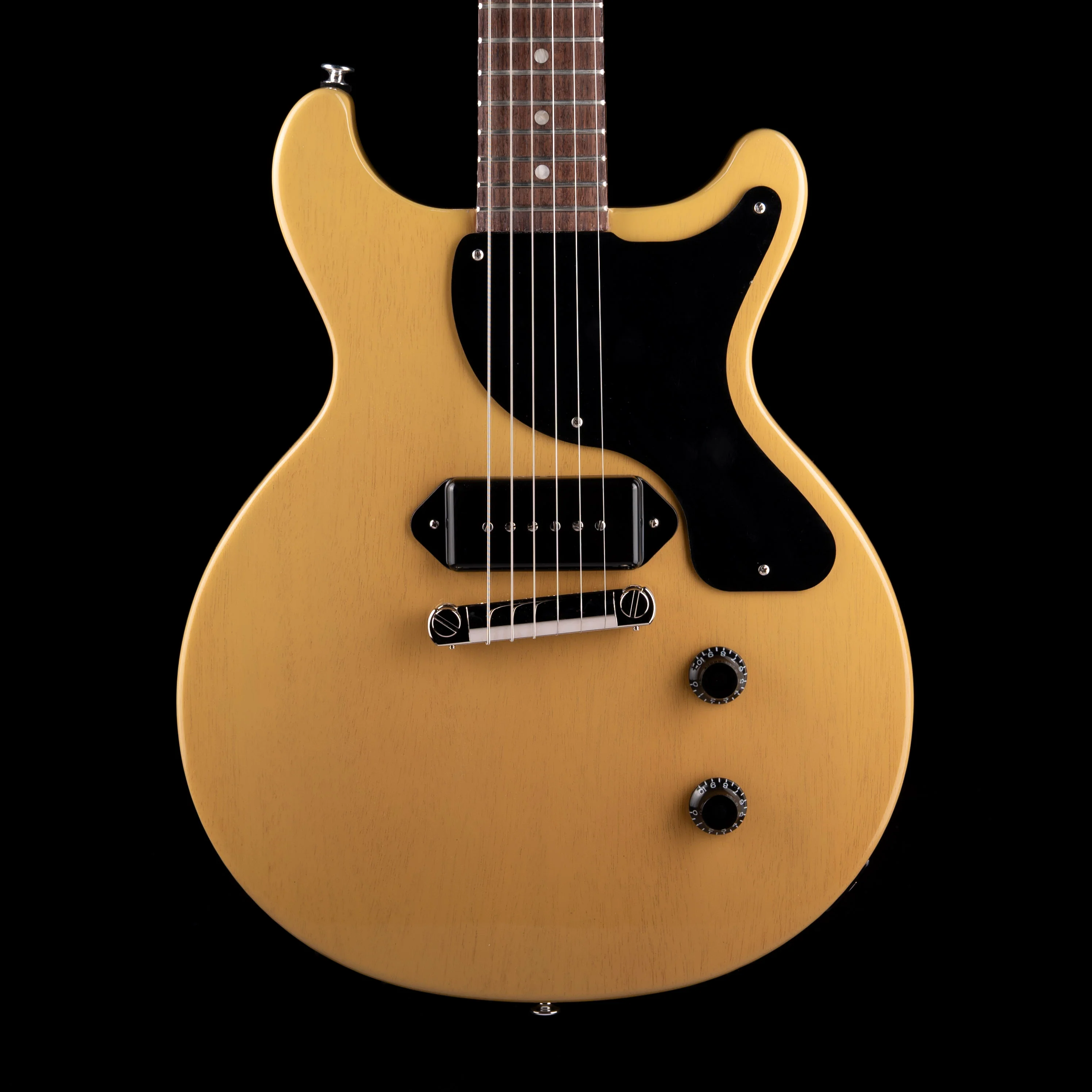 Gibson Les Paul Junior Double Cutaway TV Yellow with Case