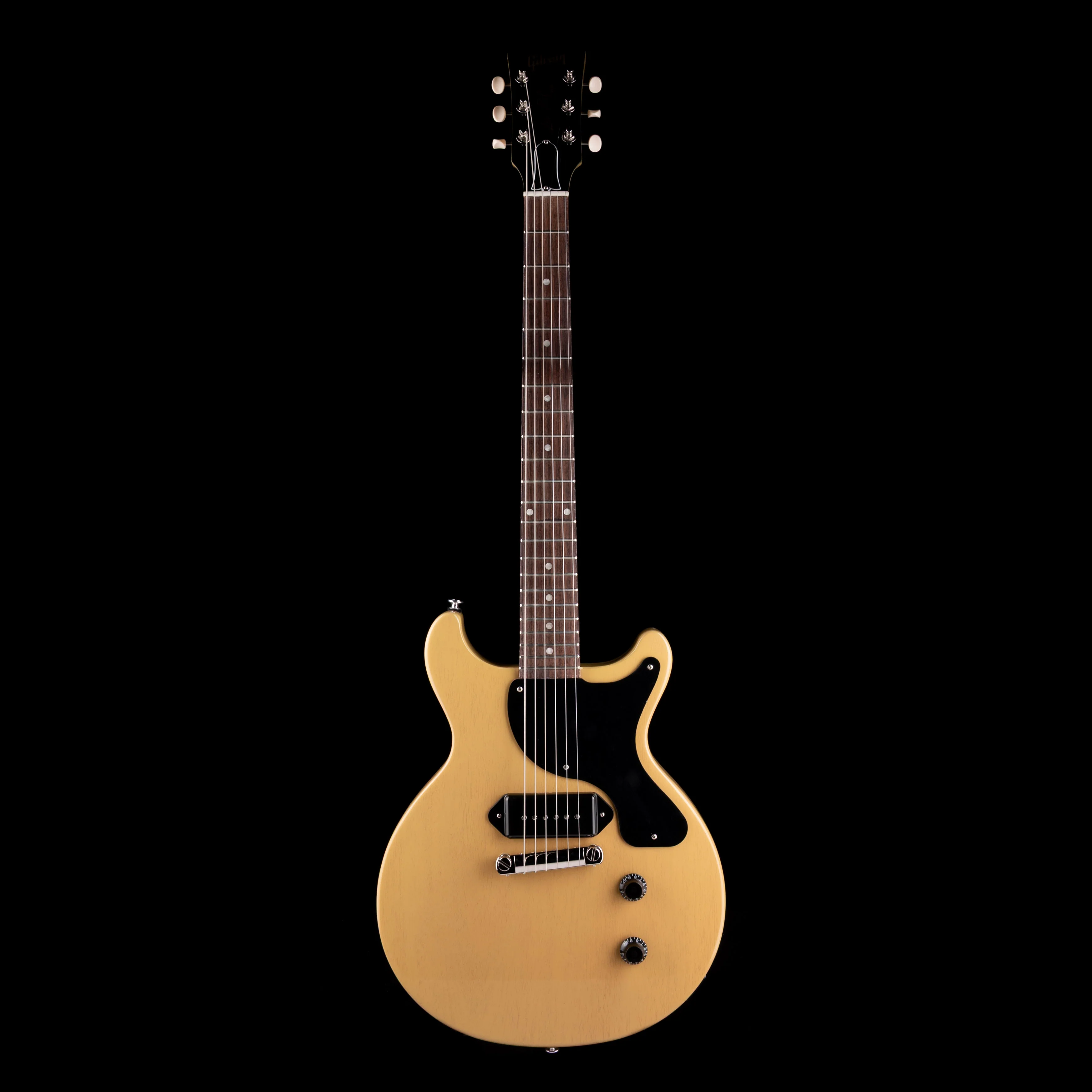 Gibson Les Paul Junior Double Cutaway TV Yellow with Case - Image 2